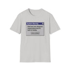 System Warning T-Shirt