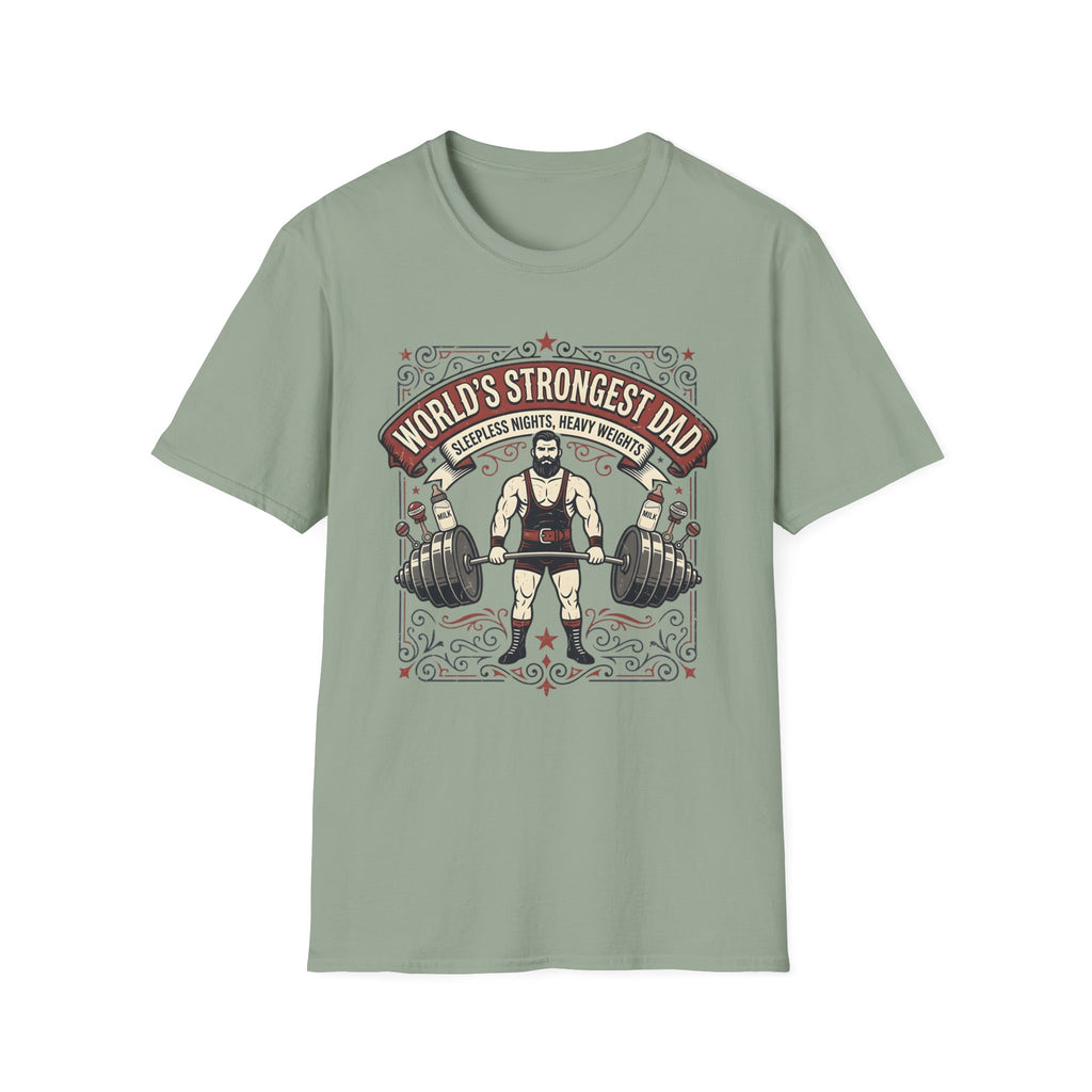 Worlds Strongest Dad T-Shirt