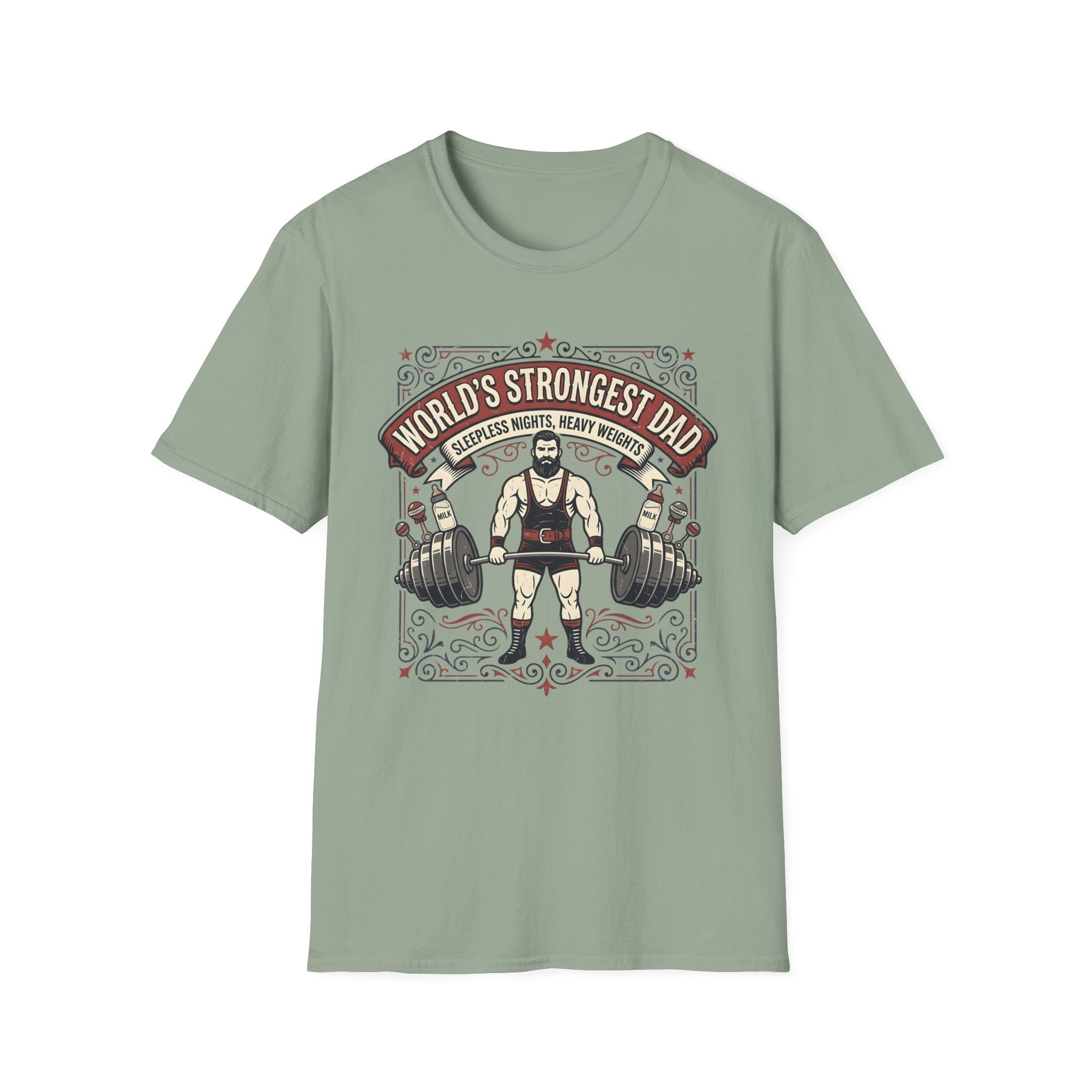 Worlds Strongest Dad T-Shirt