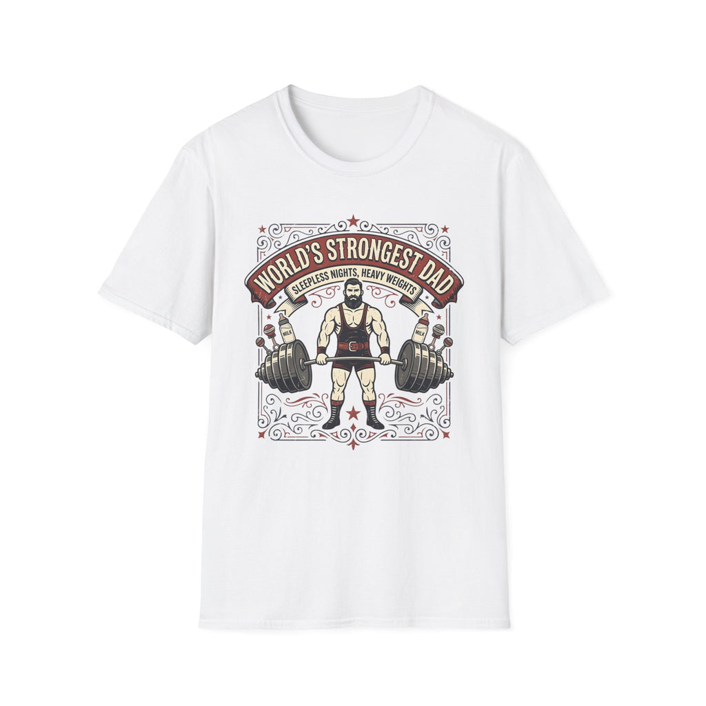 Worlds Strongest Dad T-Shirt