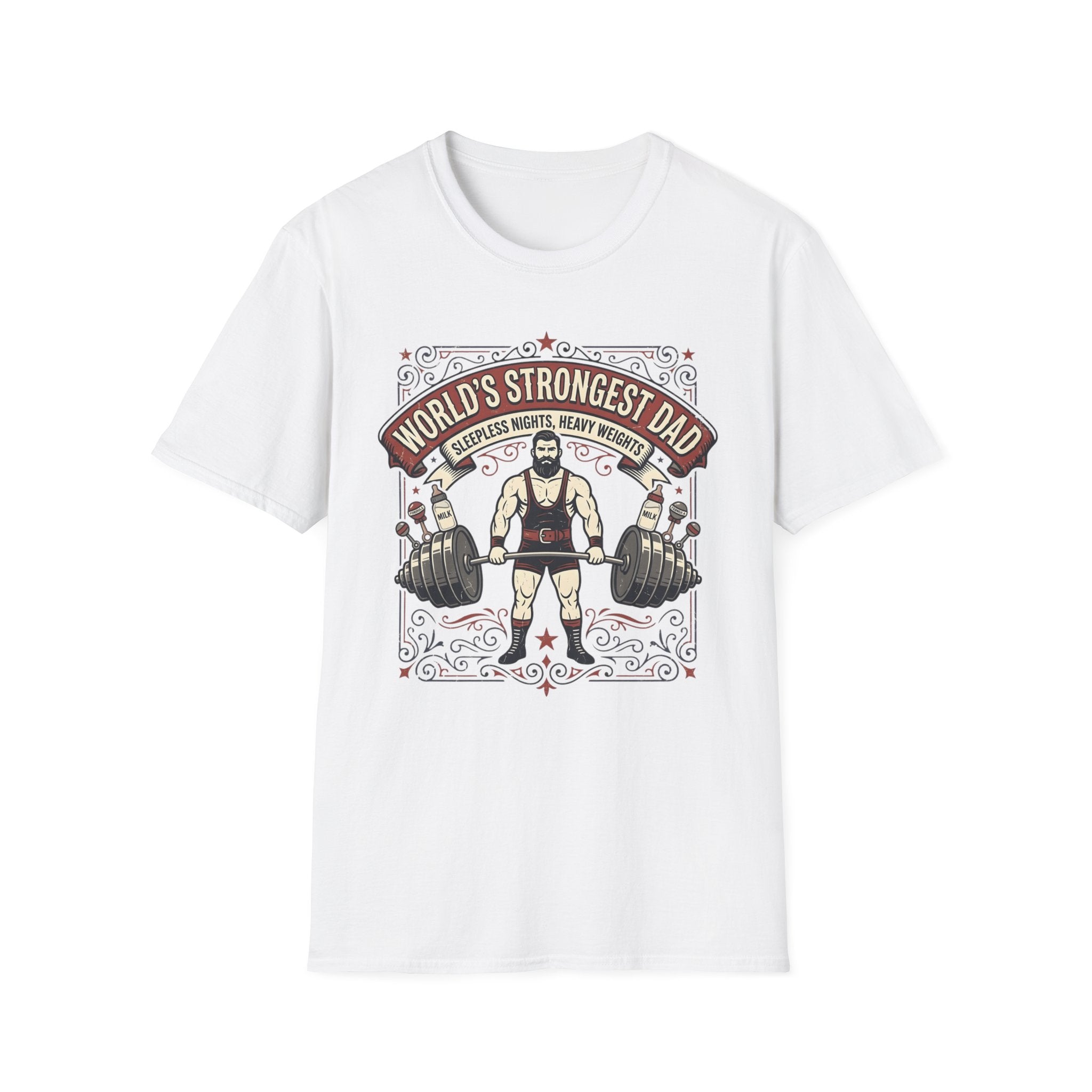 Worlds Strongest Dad T-Shirt