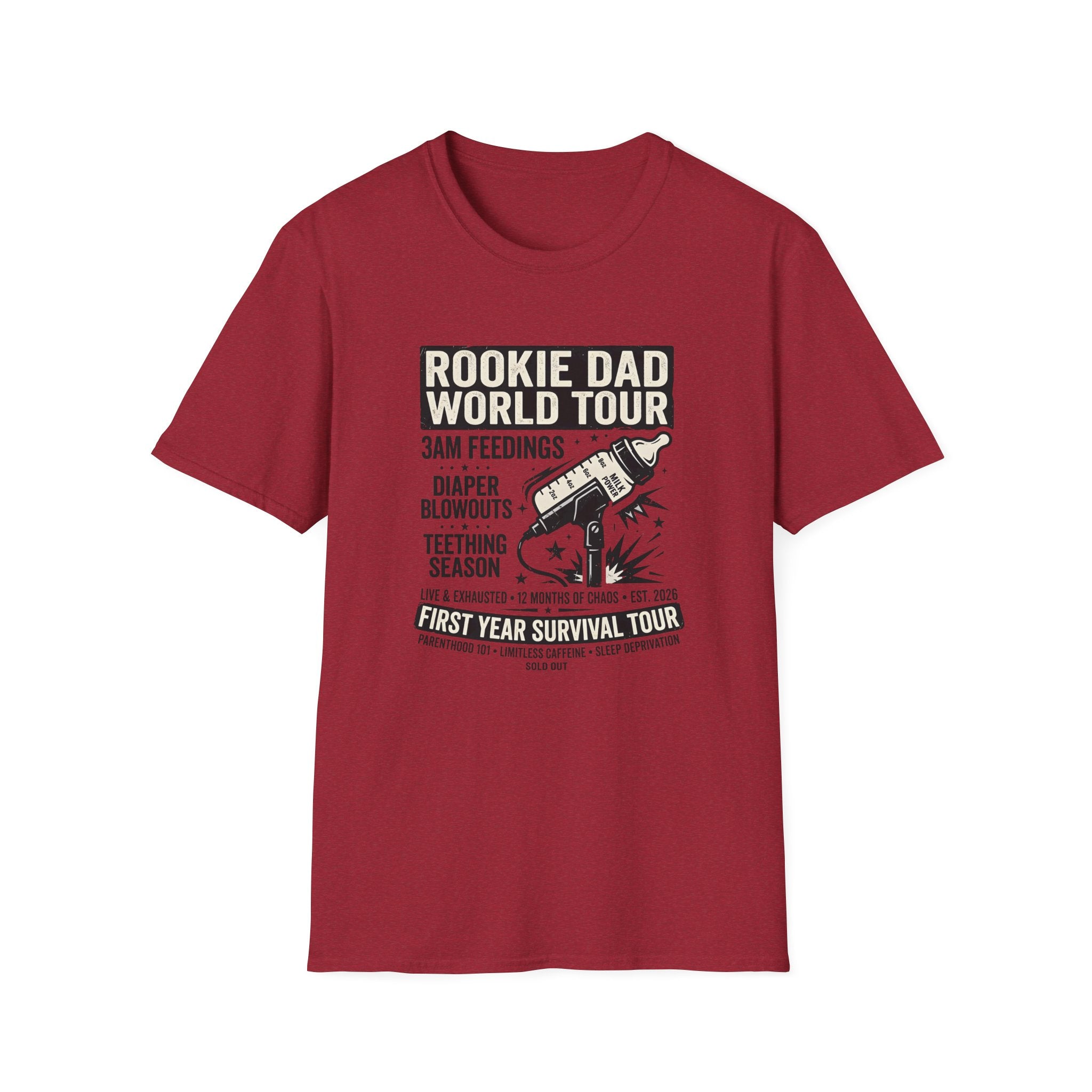 Rookie Dad World Tour T-Shirt