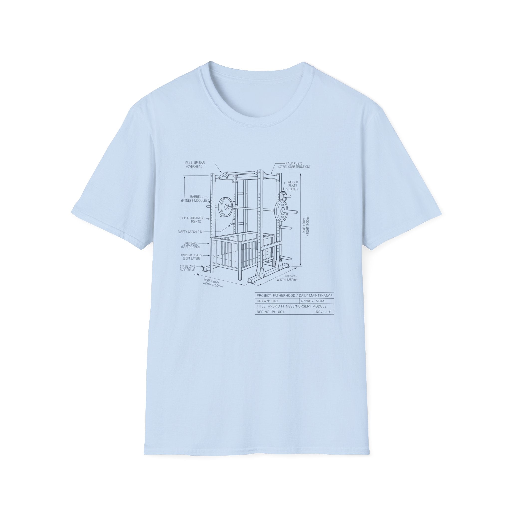 Fatherhood Daily Maintenance T-Shirt