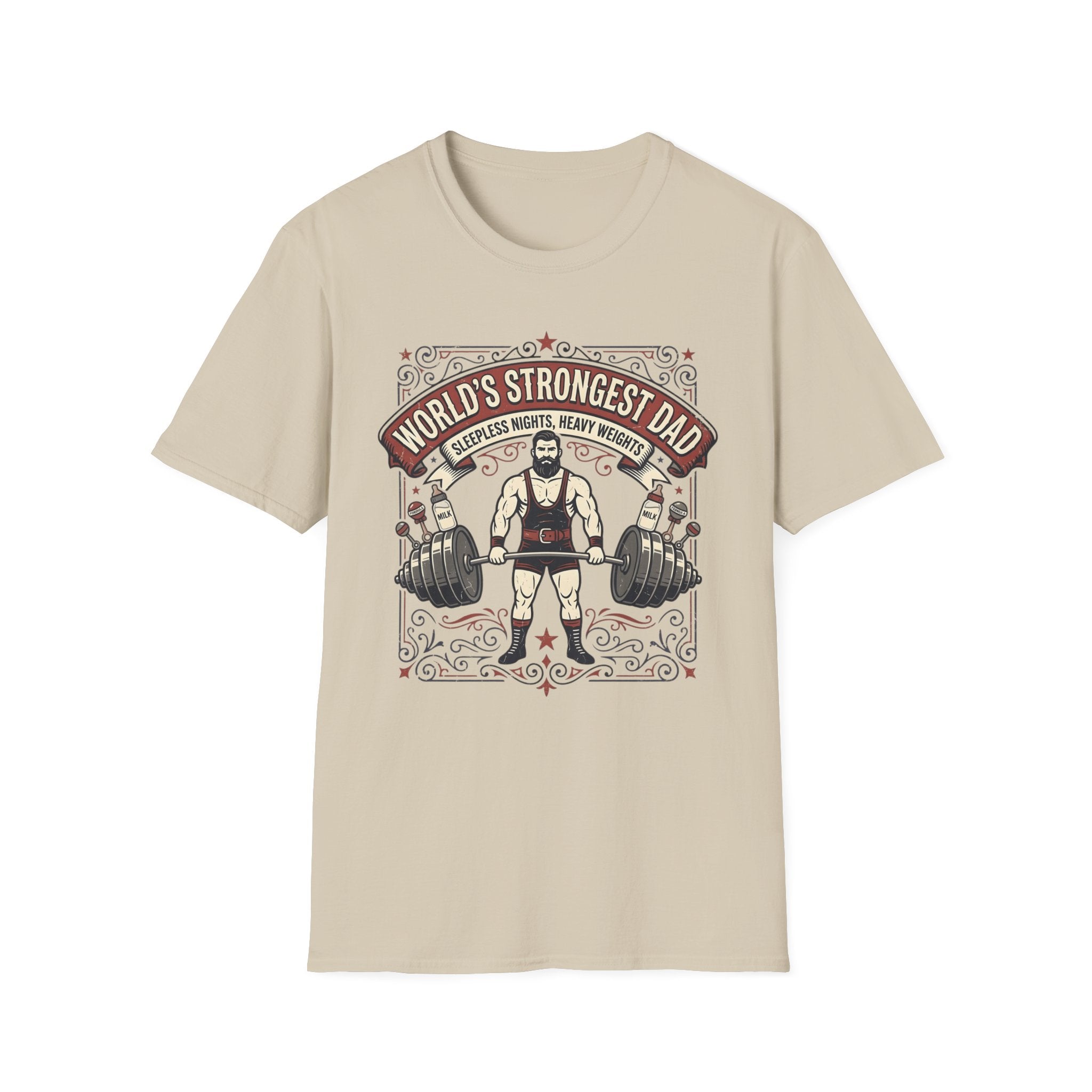 Worlds Strongest Dad T-Shirt