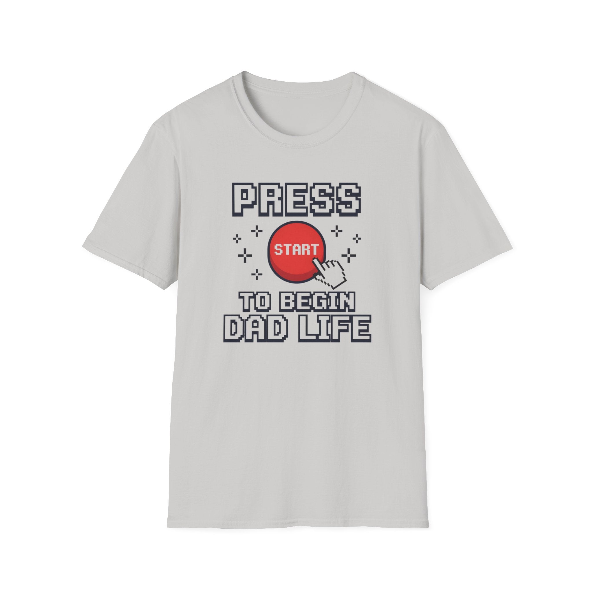 Press Start To Begin Dad Life T-Shirt