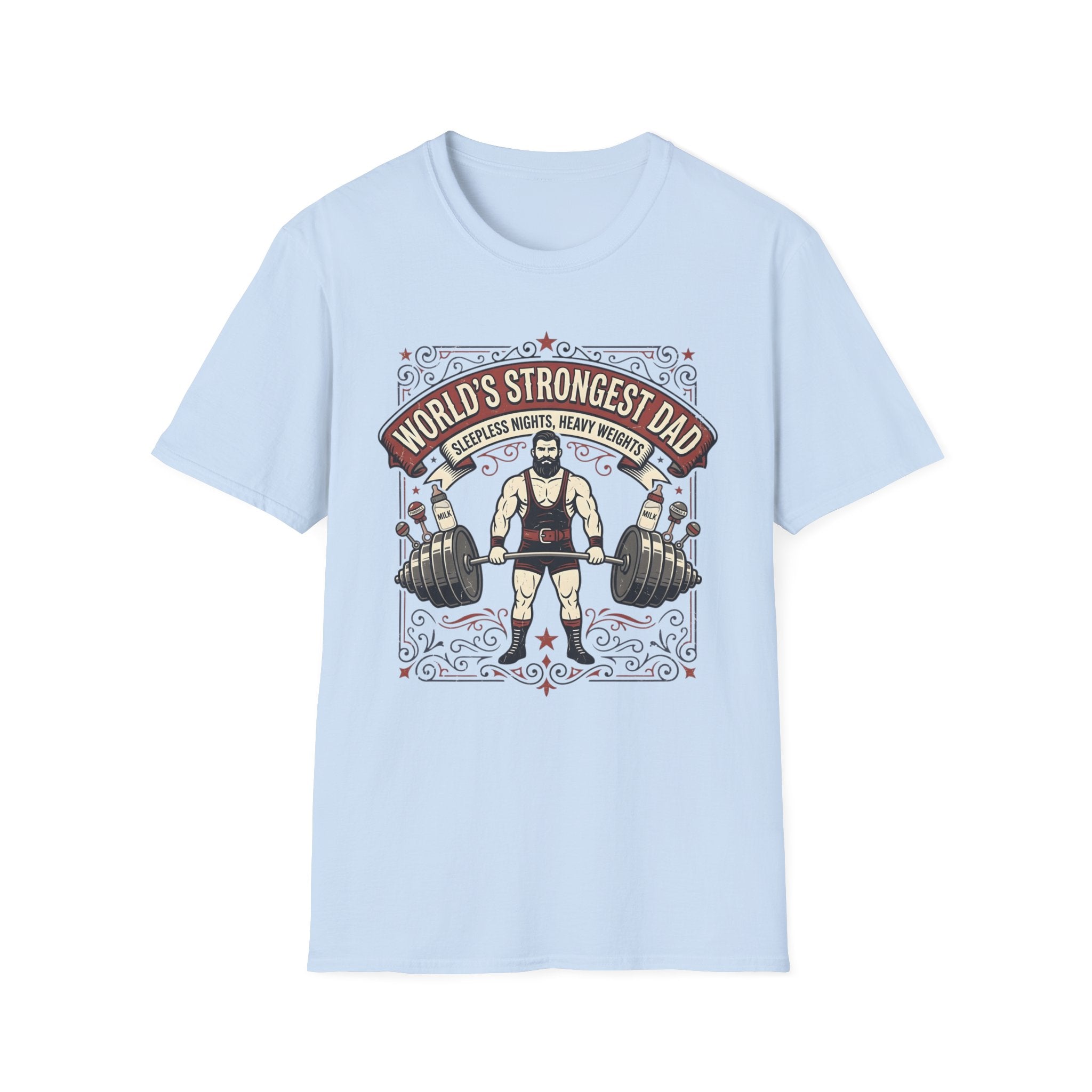 Worlds Strongest Dad T-Shirt