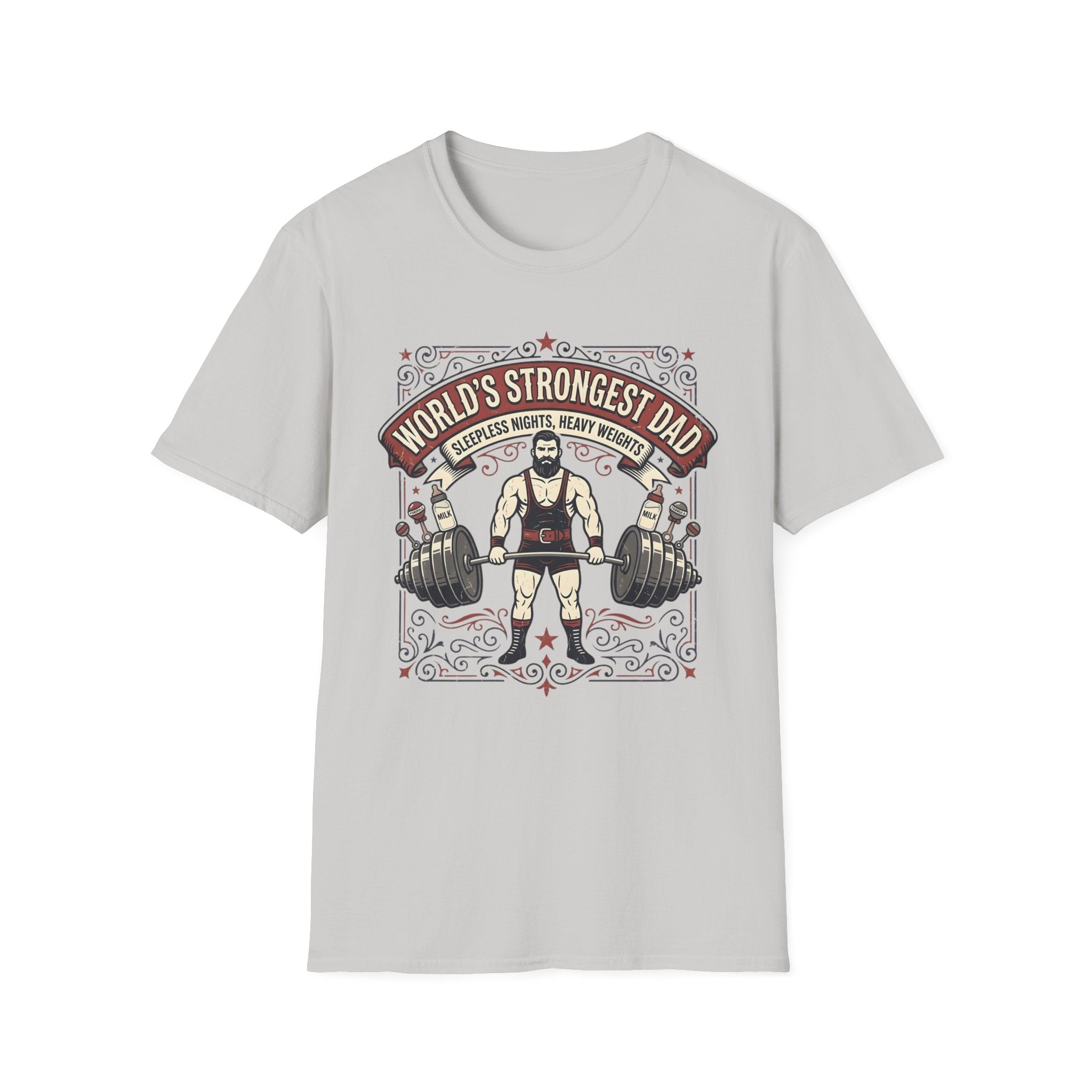 Worlds Strongest Dad T-Shirt
