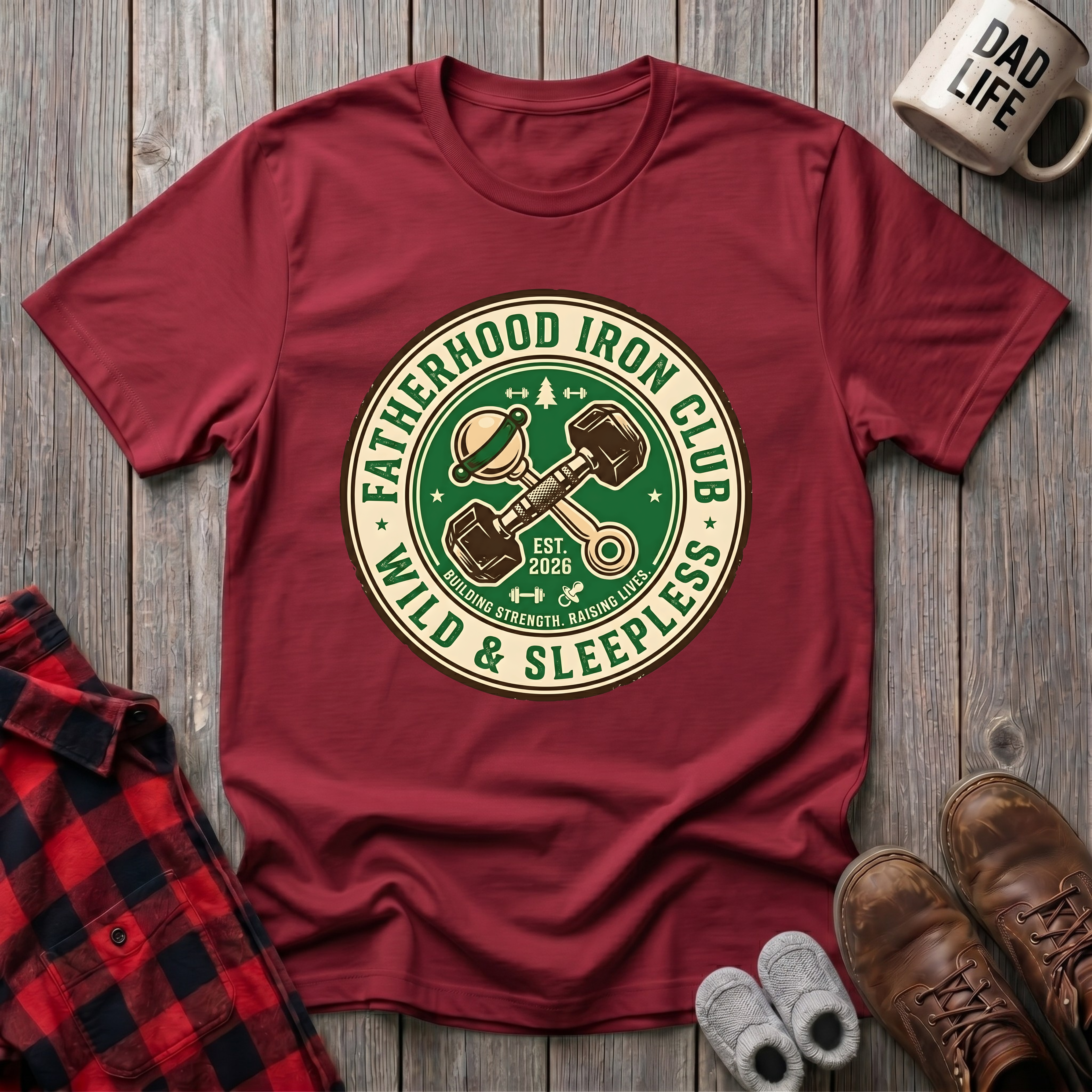 Fatherhood Iron Club T-Shirt