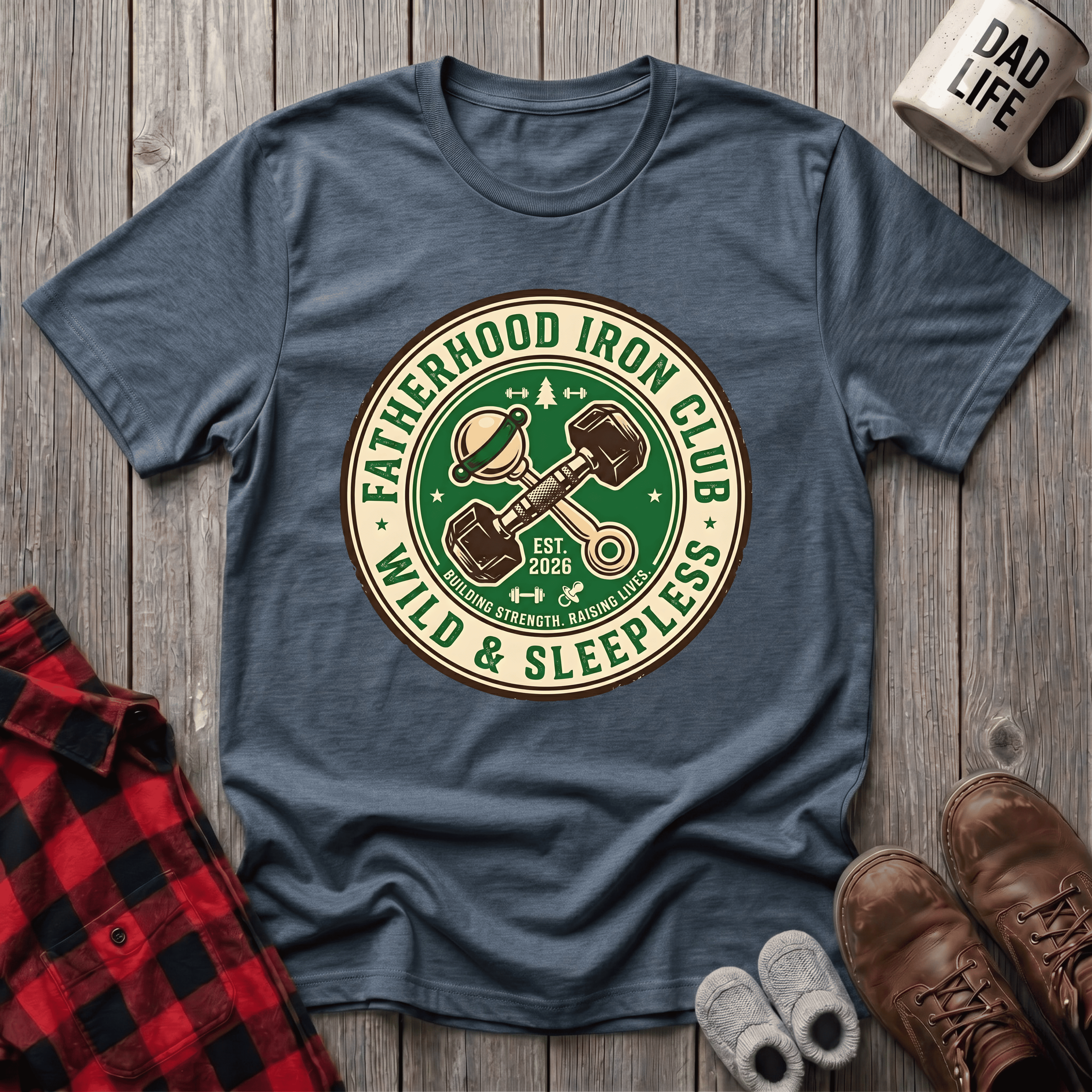 Fatherhood Iron Club T-Shirt
