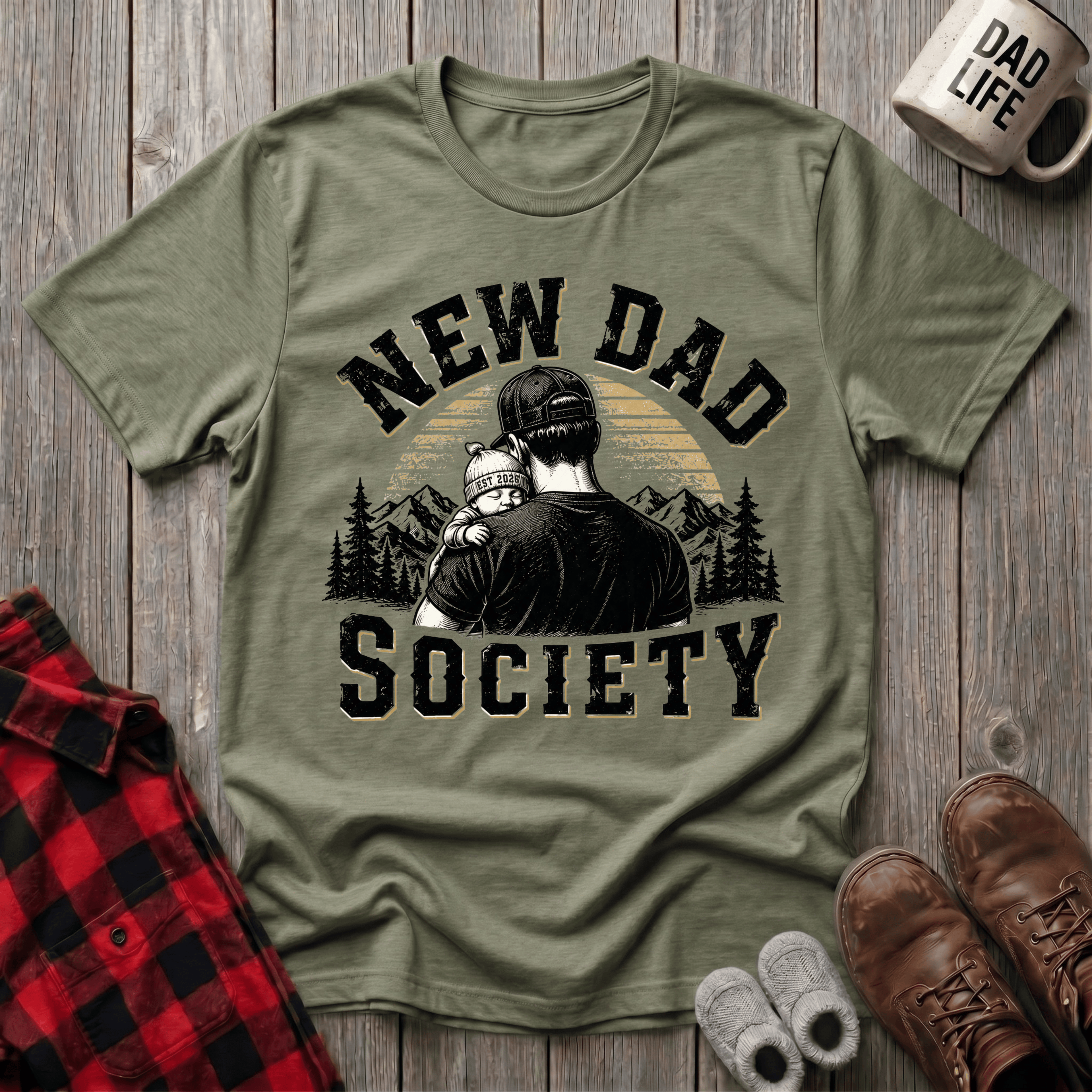 New Dad Society T-Shirt