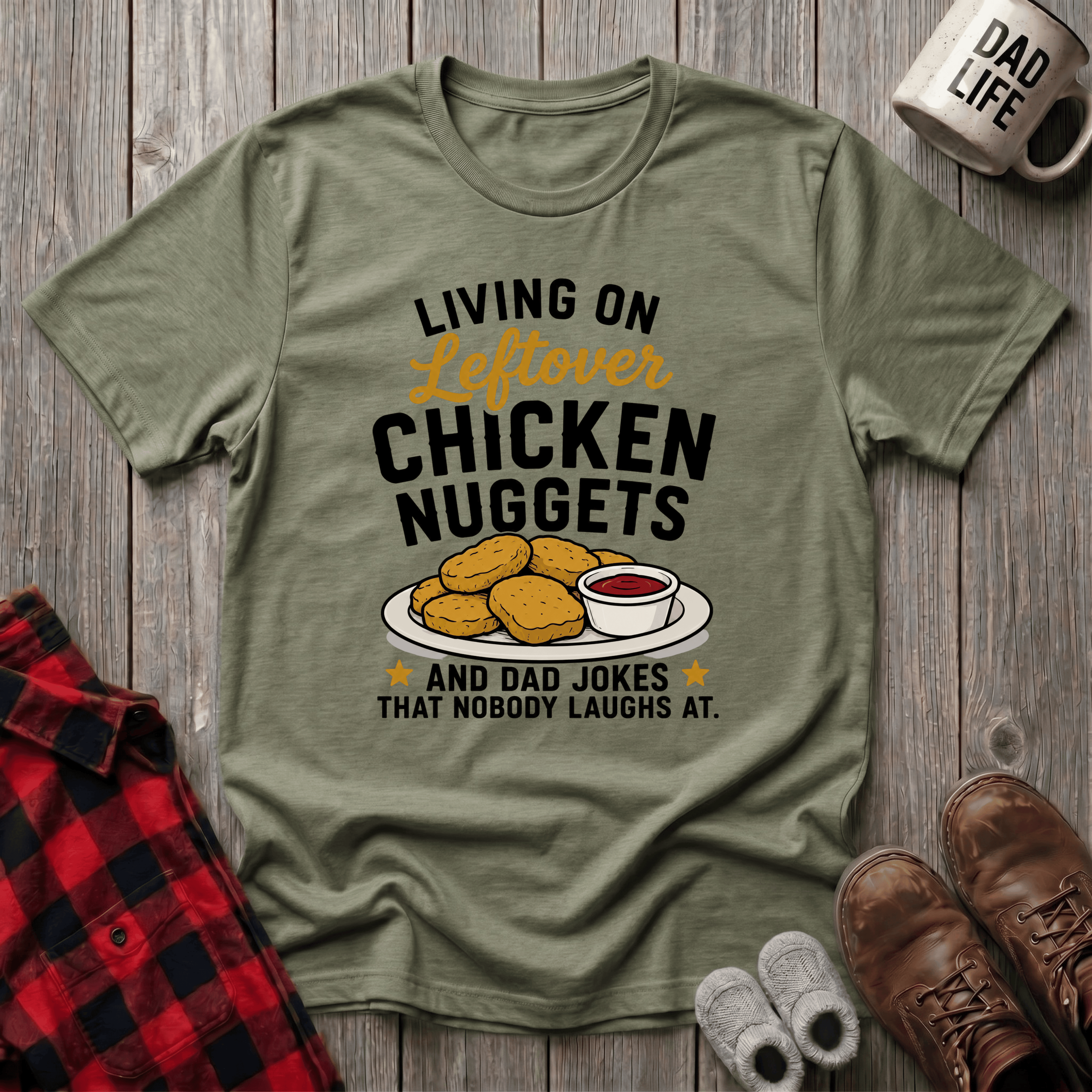 Living On Nuggets T-Shirt