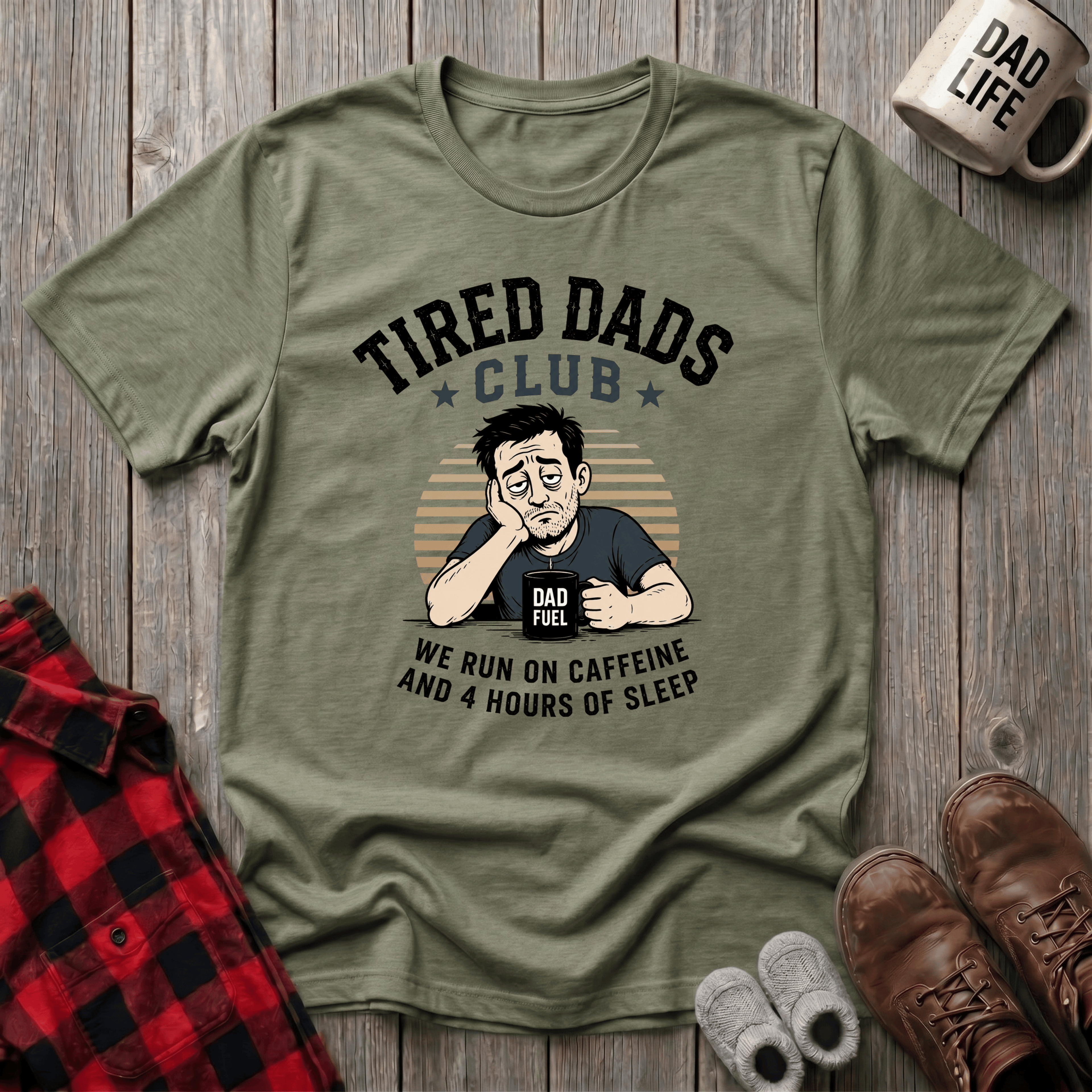 Tired Dads Club T-Shirt