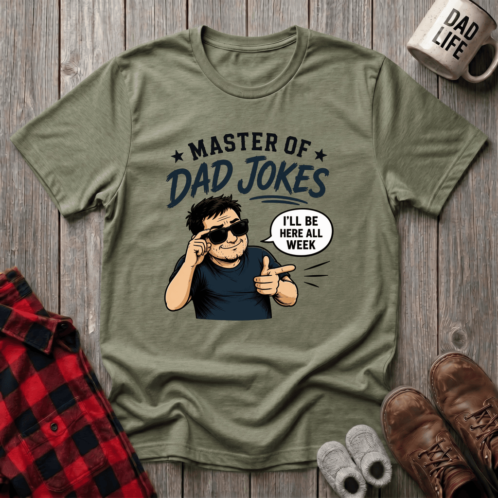 Master Of Dad Jokes T-Shirt
