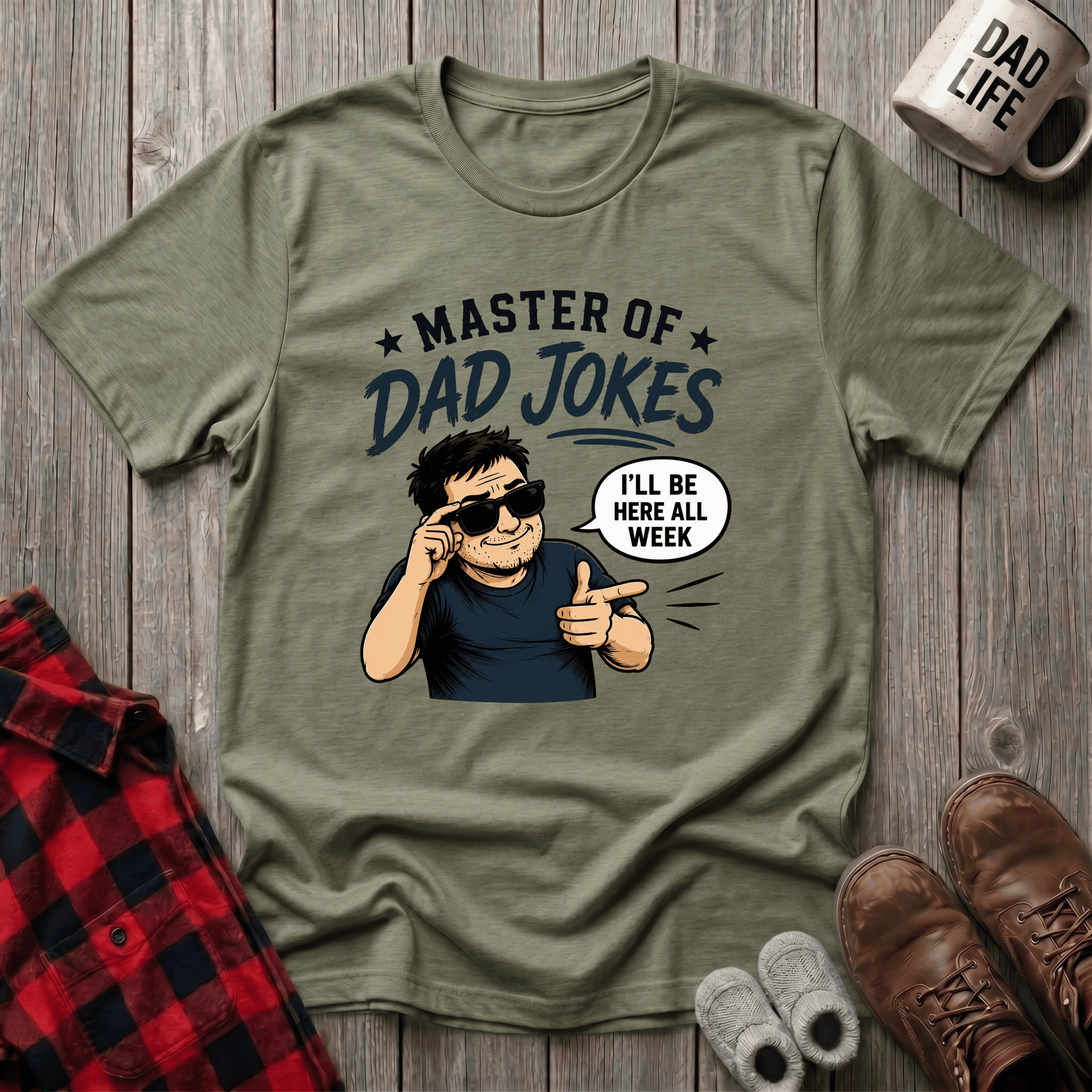 Master Of Dad Jokes T-Shirt