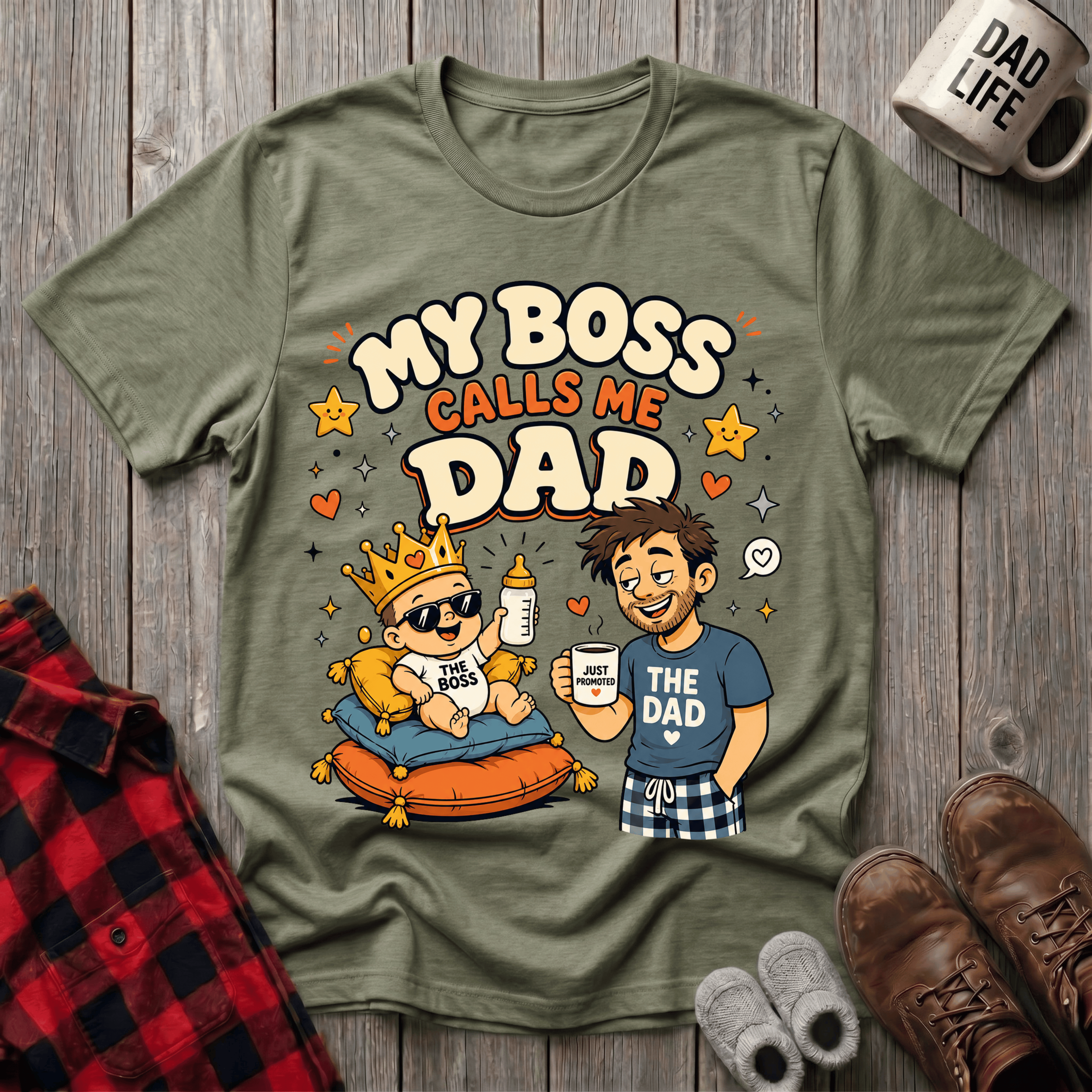 My Boss Calls Me T-Shirt
