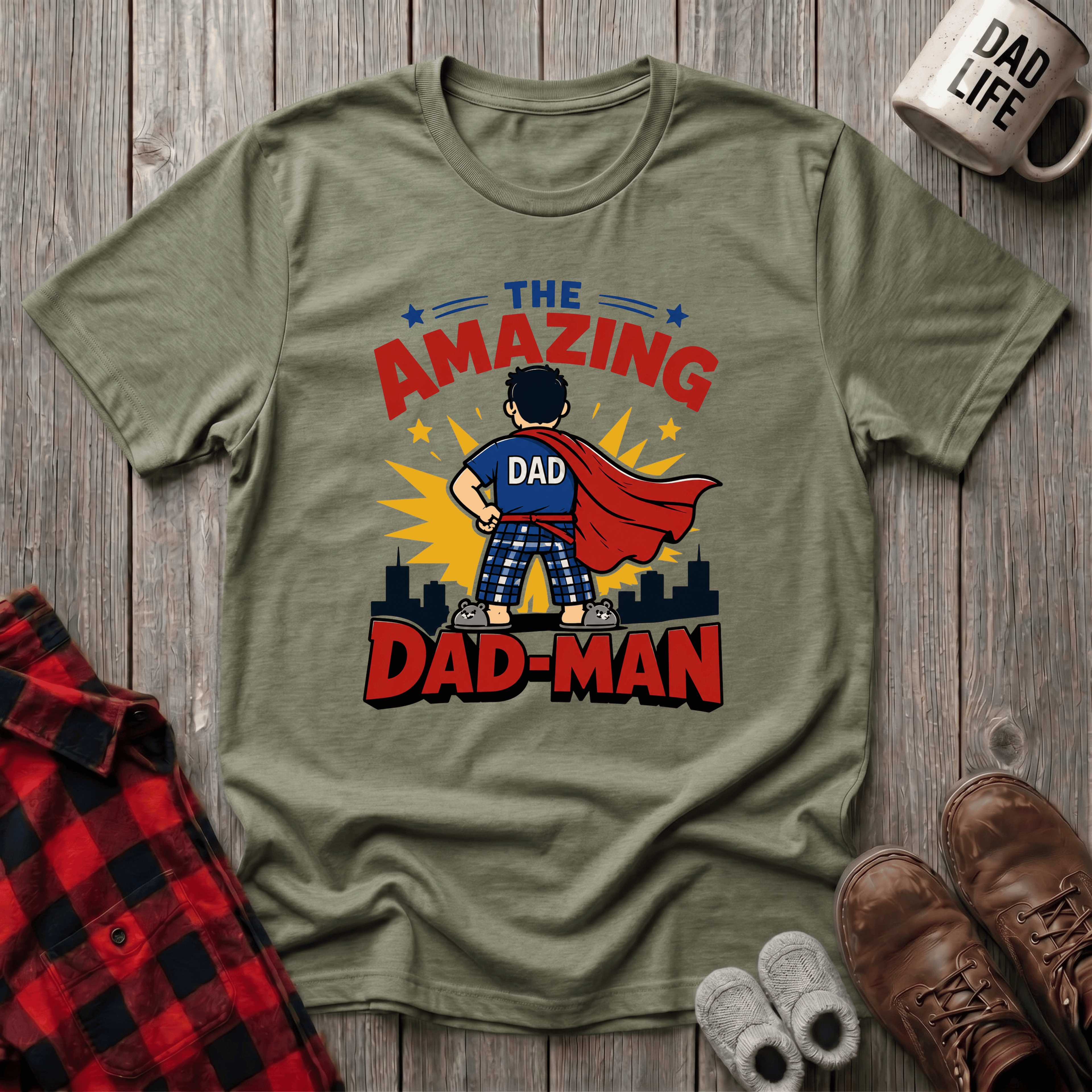 Amazing Dad Man T-Shirt