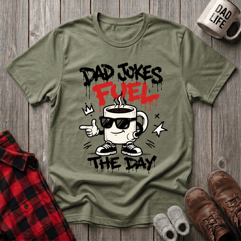 Dad Jokes Fuel T-Shirt