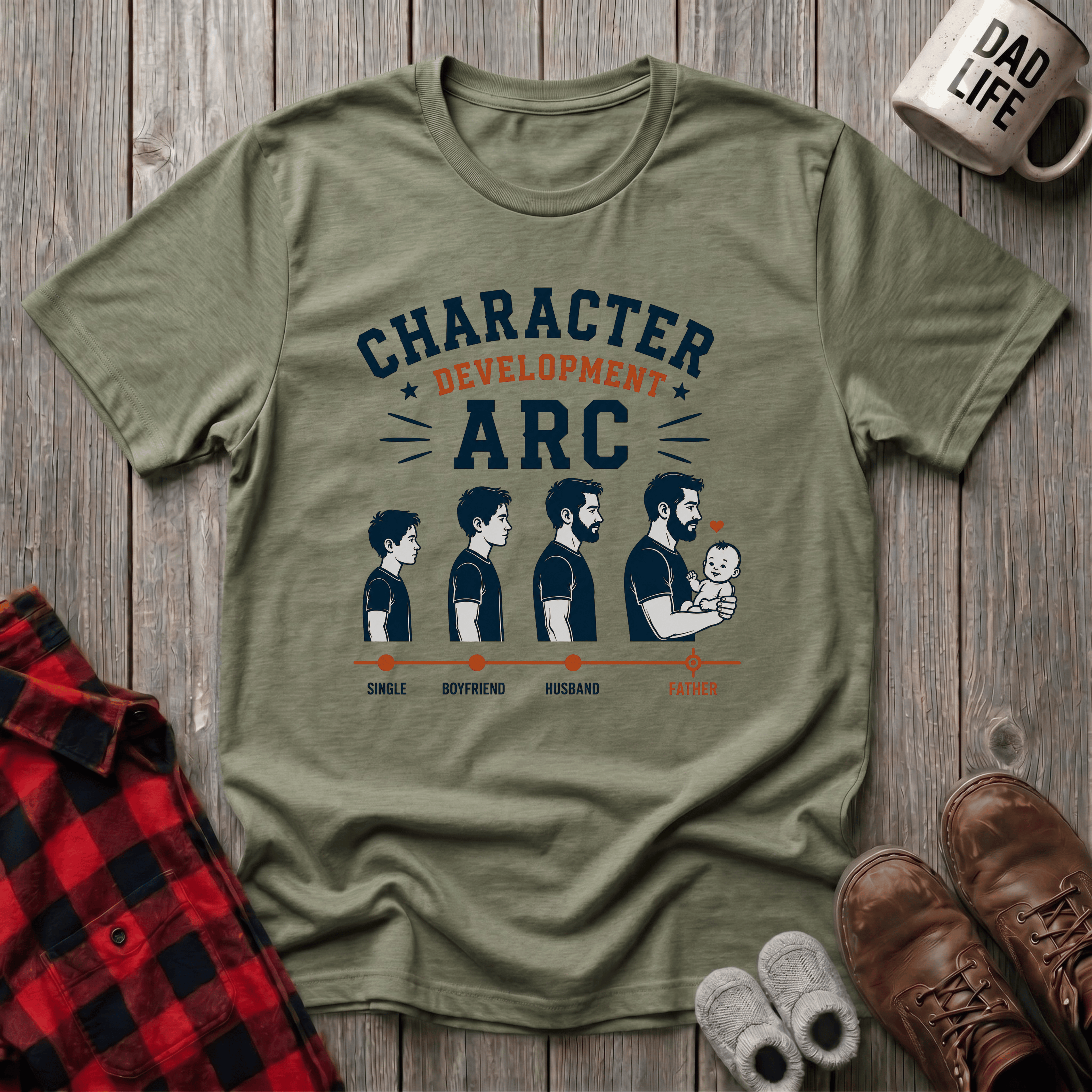 Character Development Arc T-Shirt