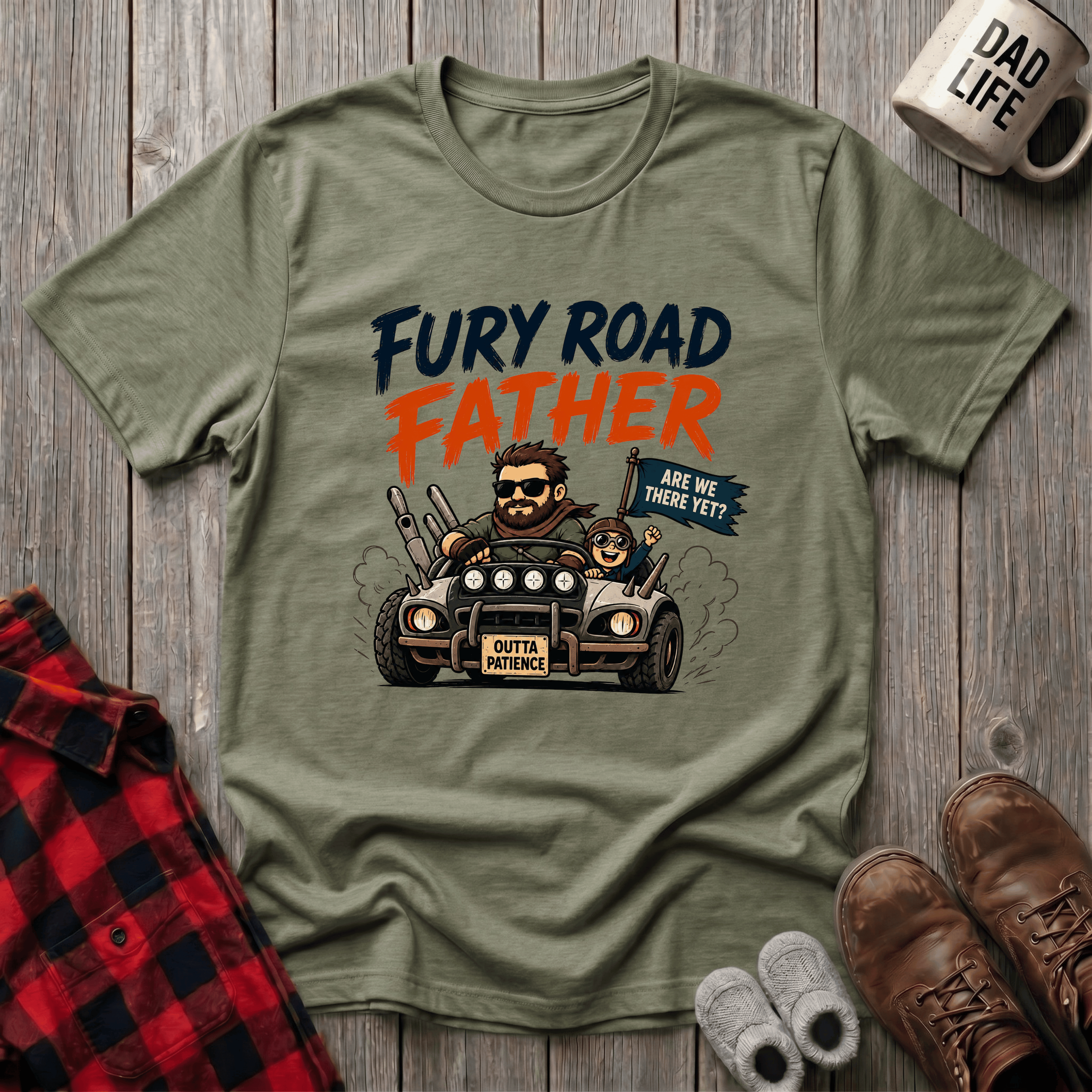 Fury Road Father T-Shirt