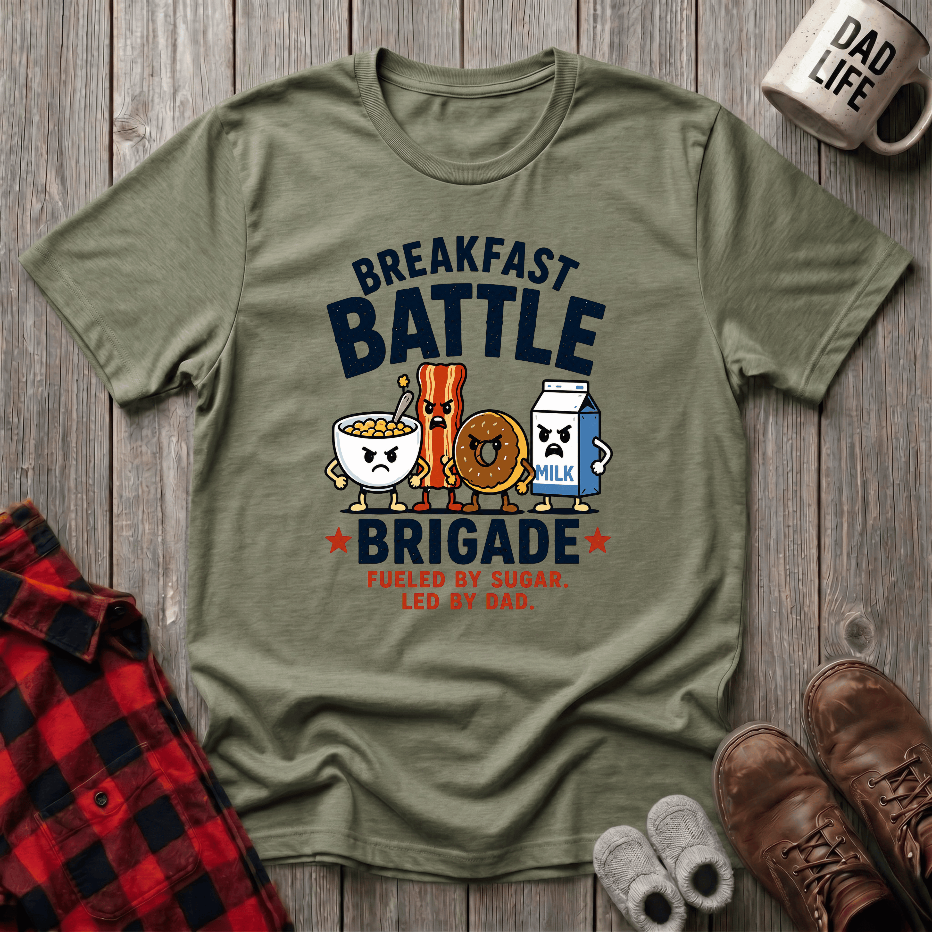 Breakfast Battle Brigade T-Shirt