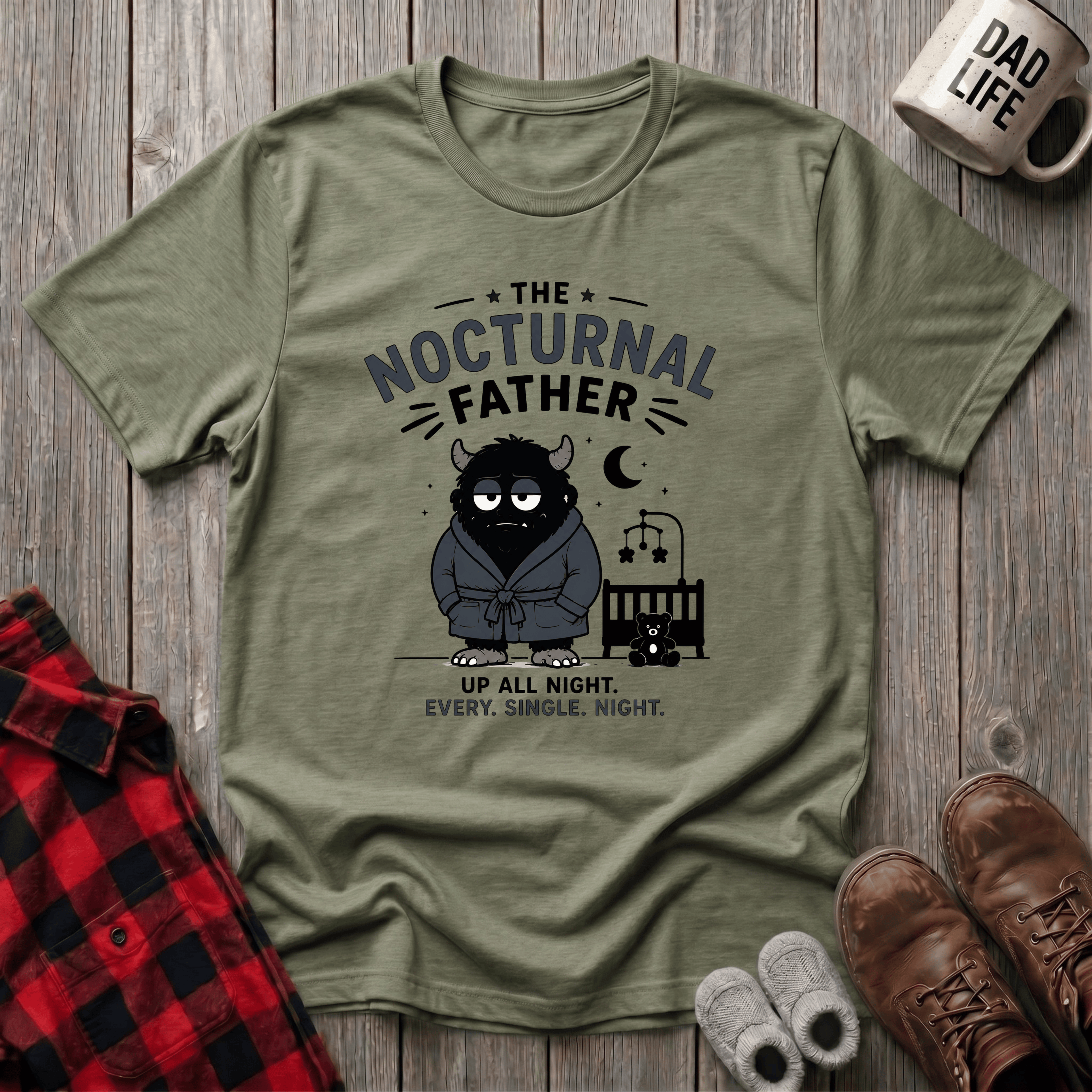 The Nocturnal Father T-Shirt