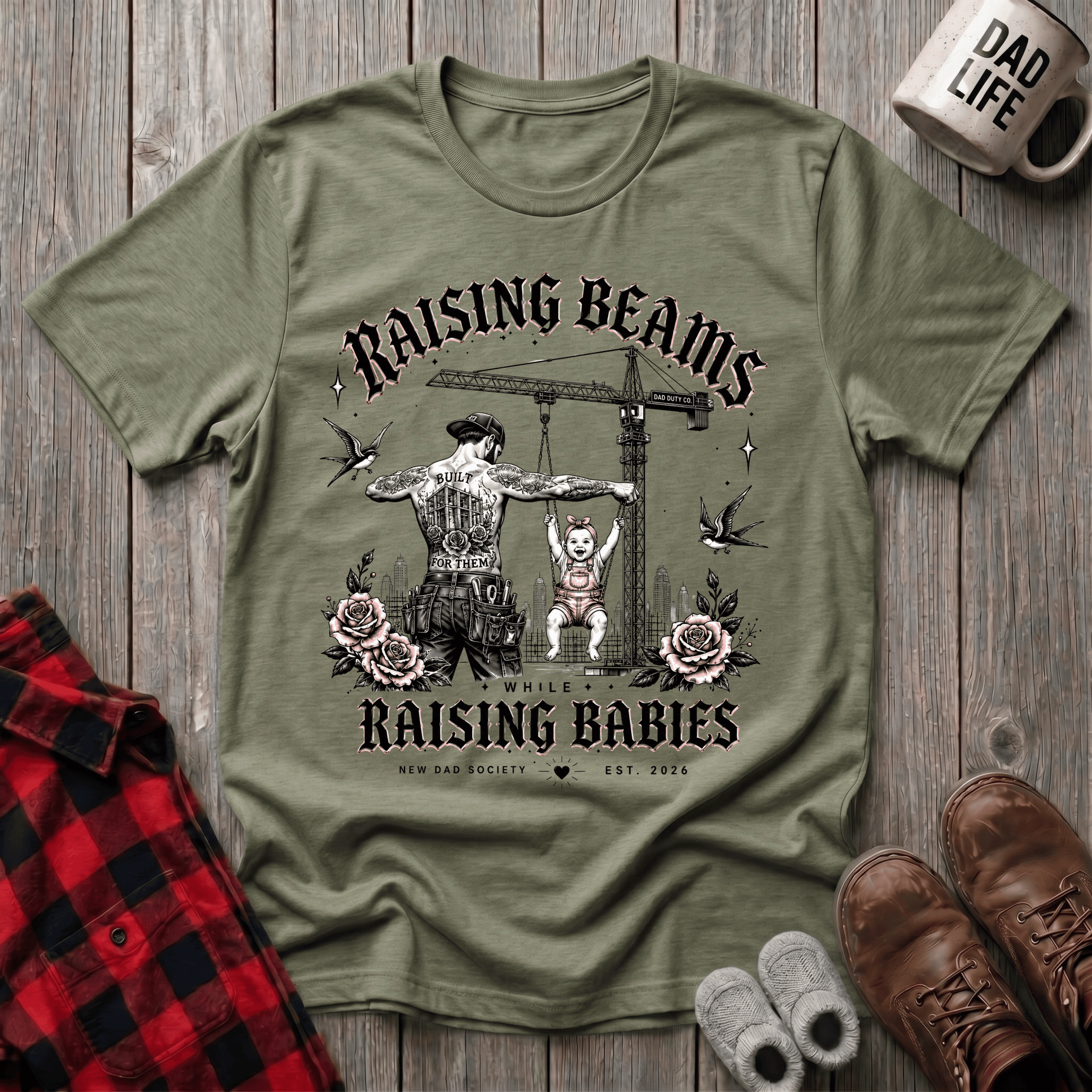 Raising Beams T-Shirt