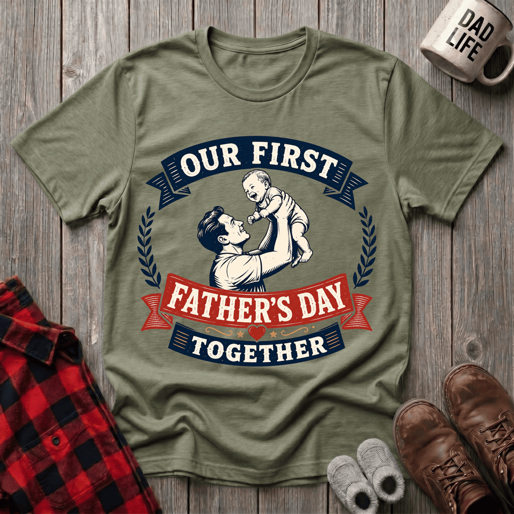 Our First Fathers Day 1 T-Shirt