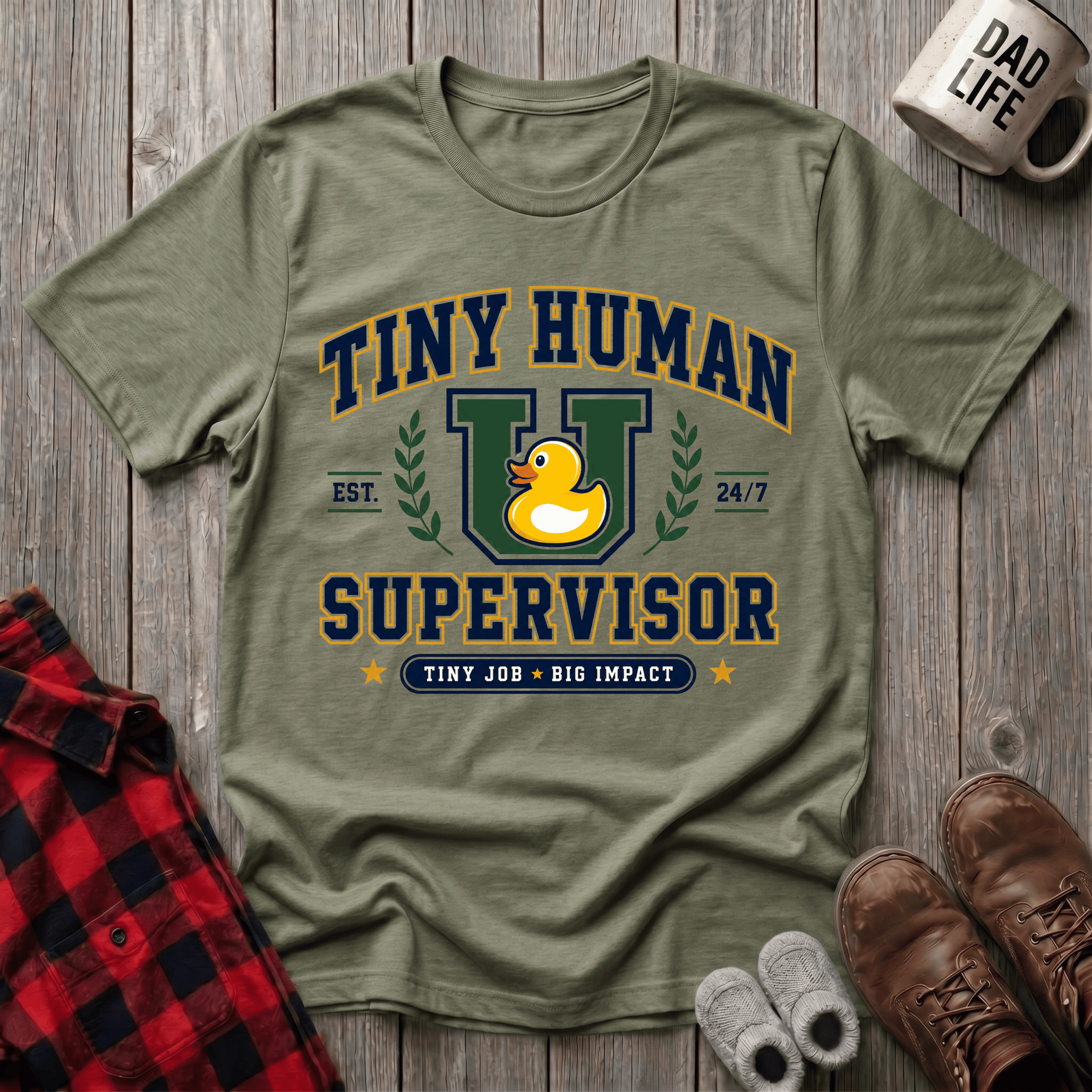 Tiny Human Supervisor T-Shirt