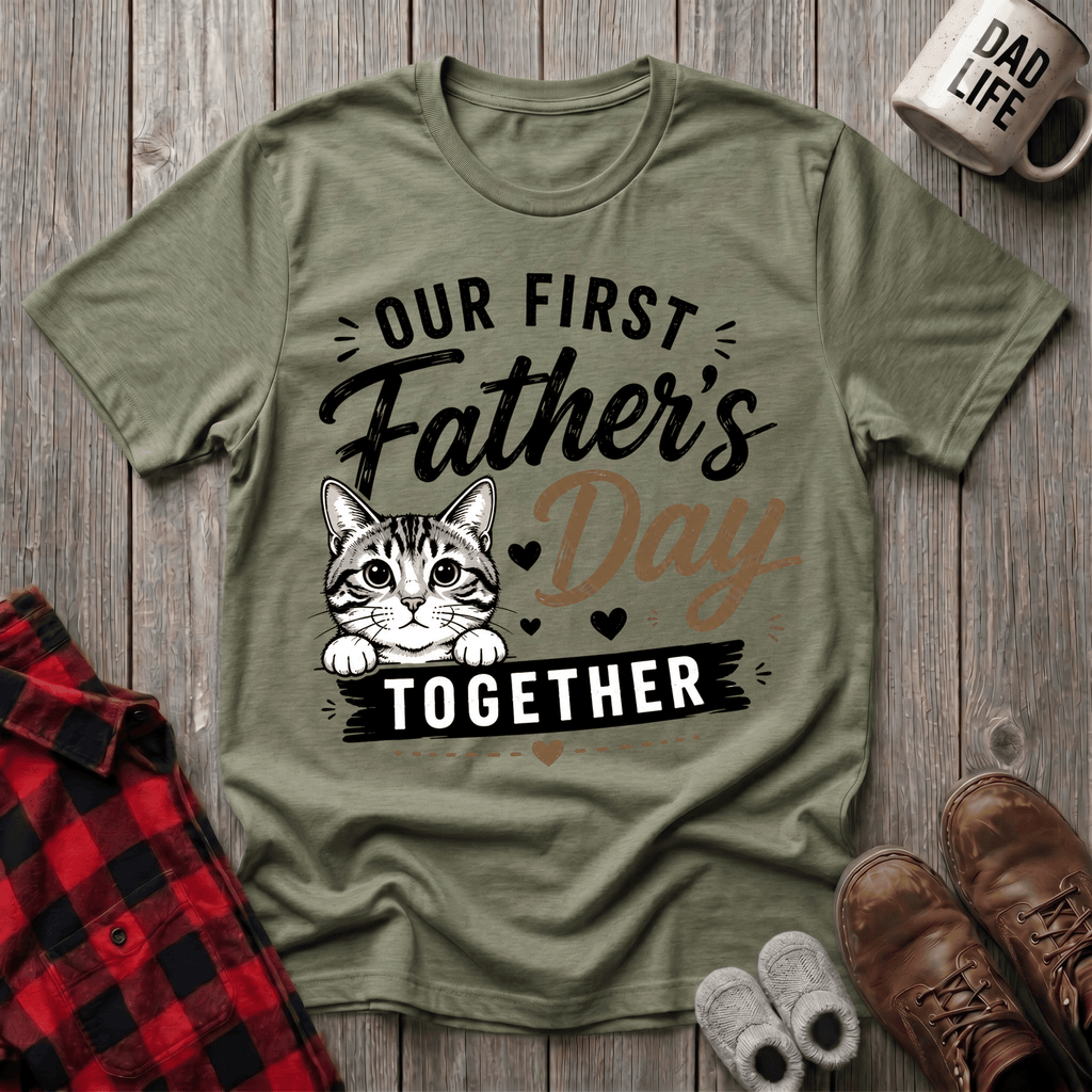 Our First Fathers Day 4 T-Shirt