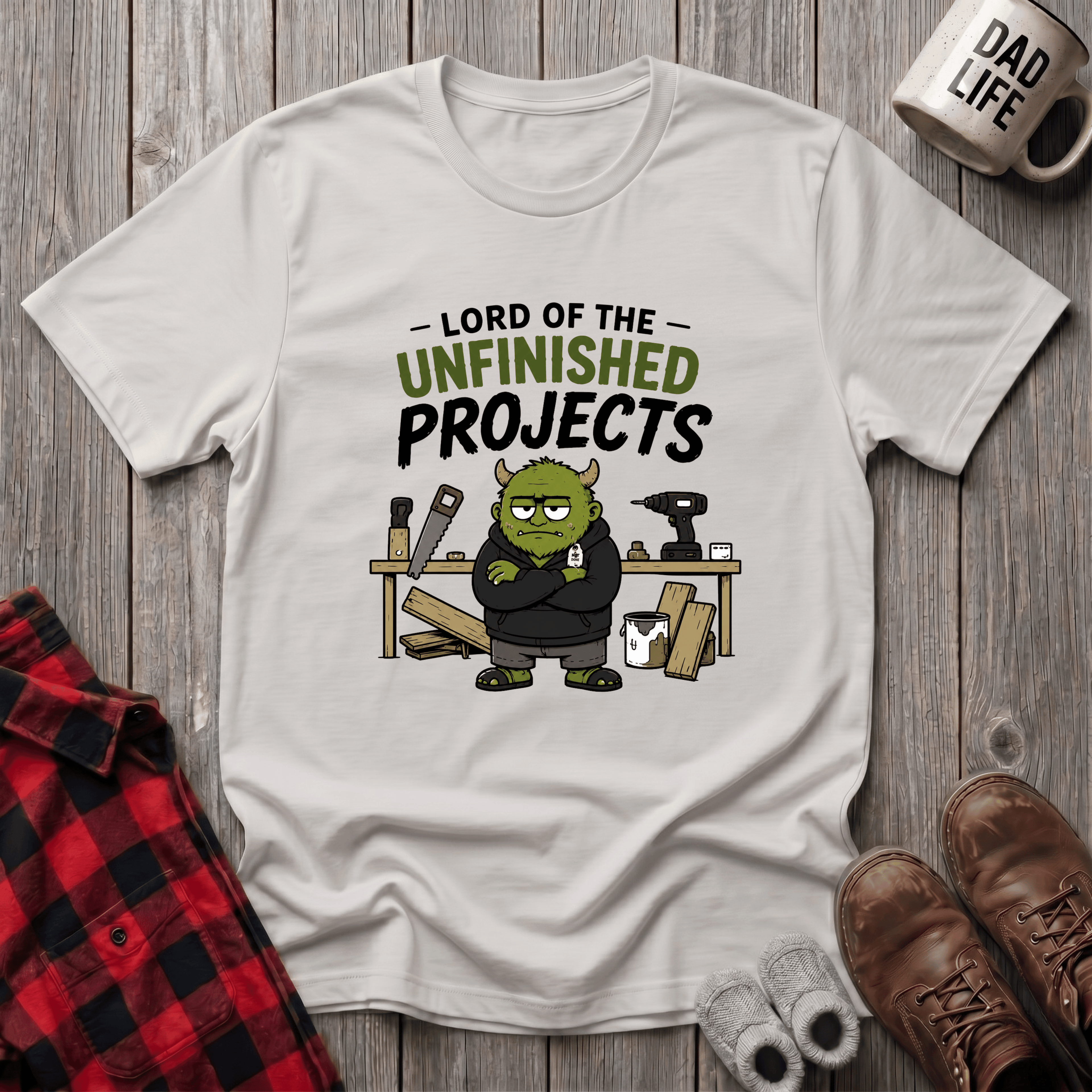 Lord Of The Unfinished Projects T-Shirt