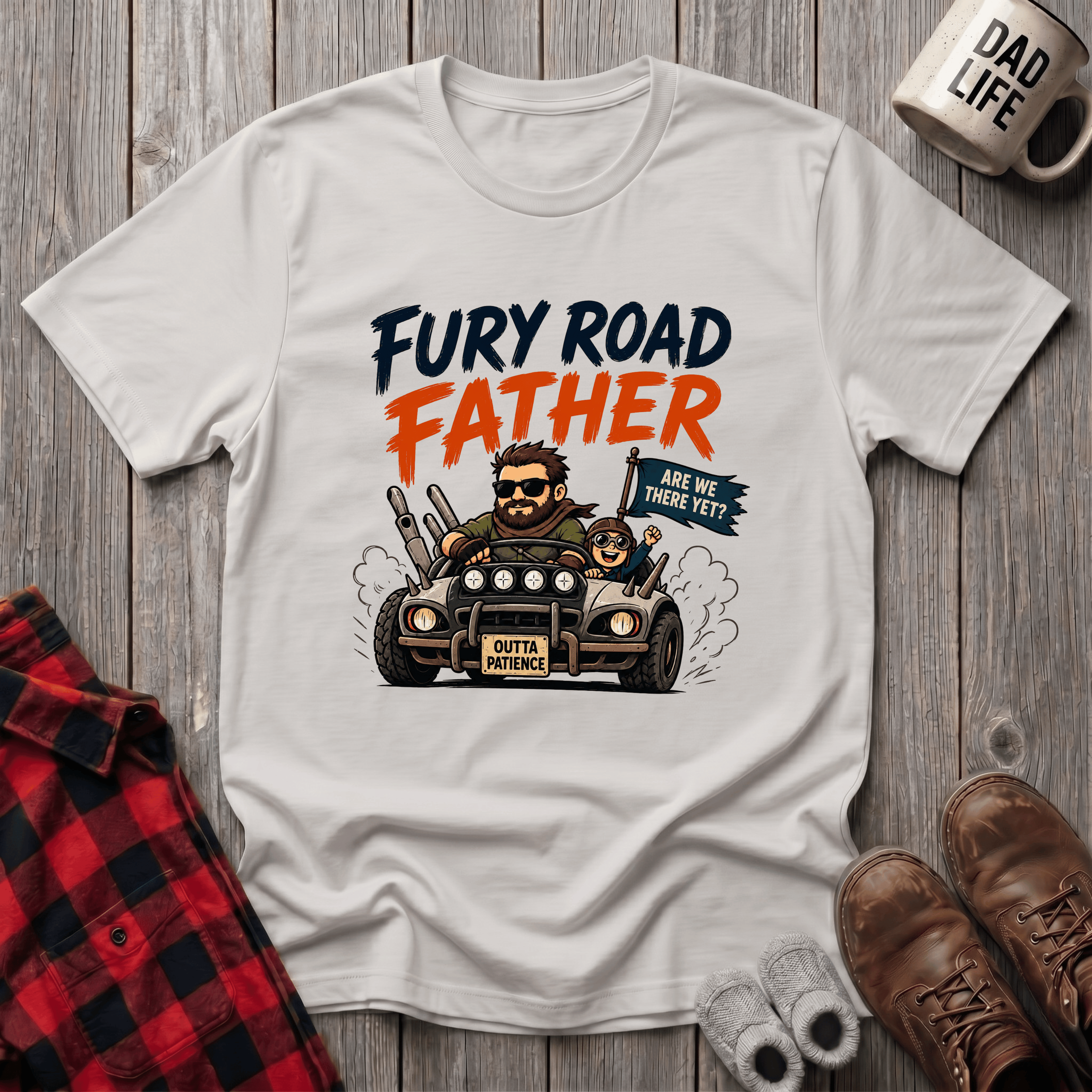 Fury Road Father T-Shirt