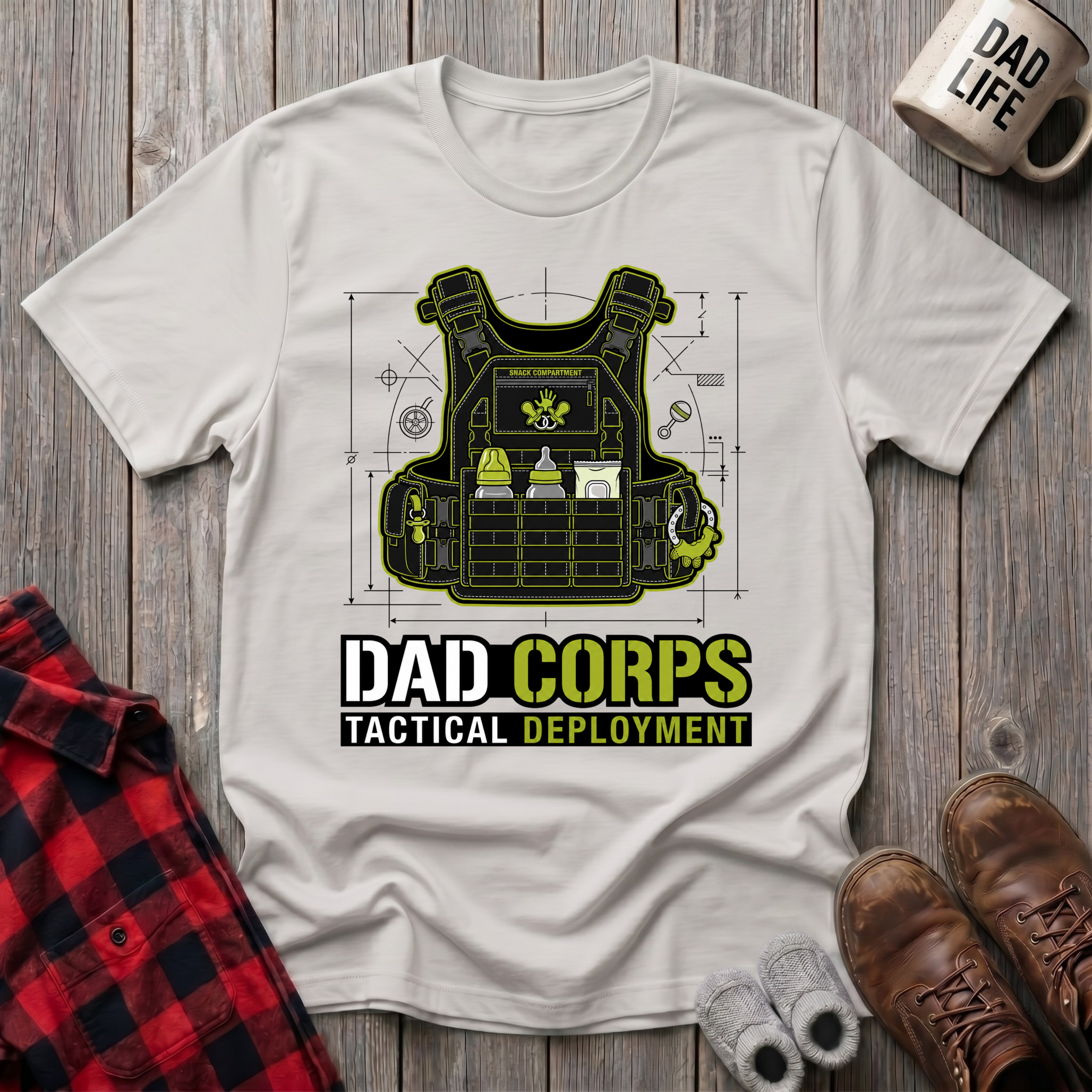 Dad Corps Tactical Deployment T-Shirt