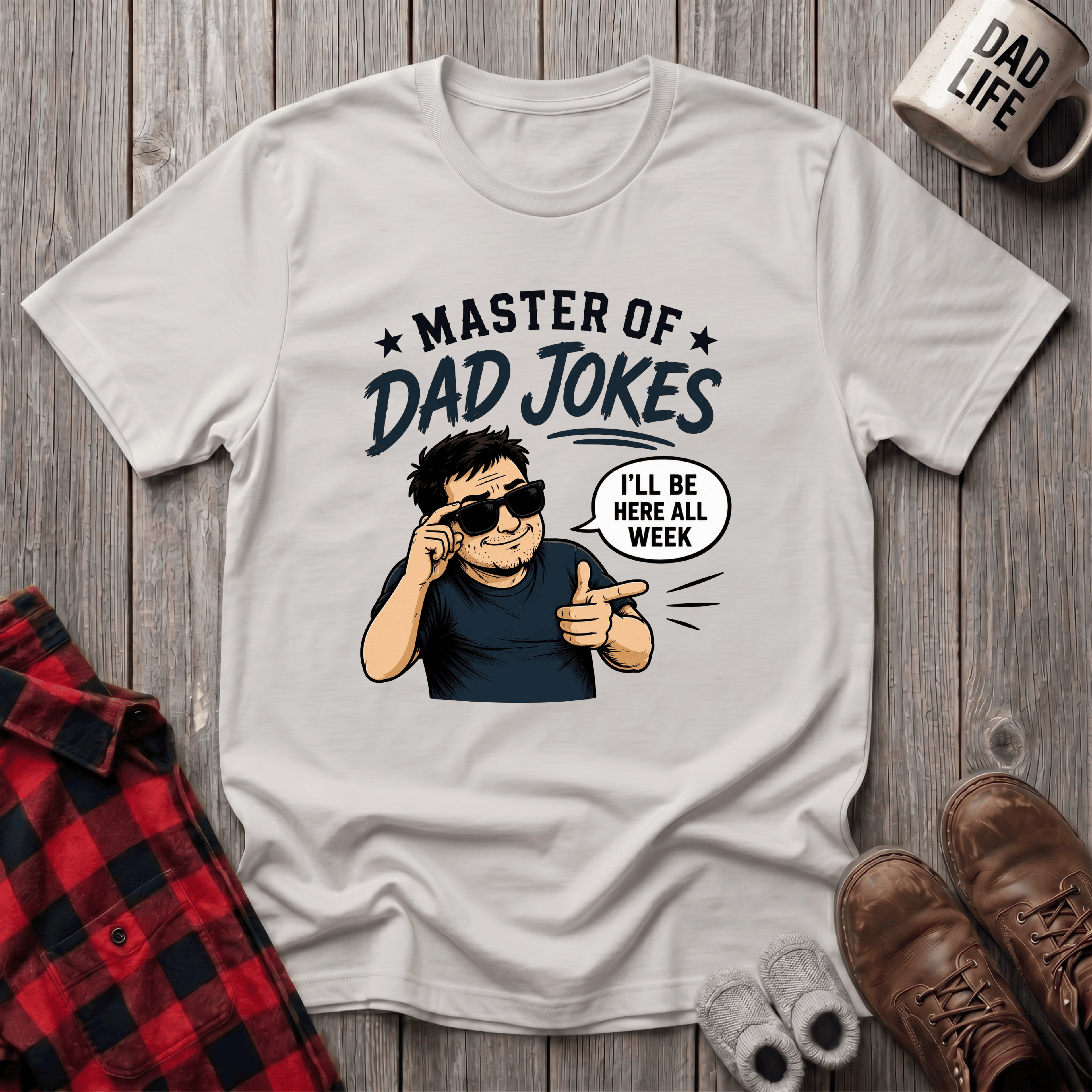Master Of Dad Jokes T-Shirt