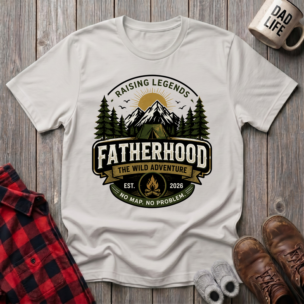 Fatherhood The Wild Adventure T-Shirt