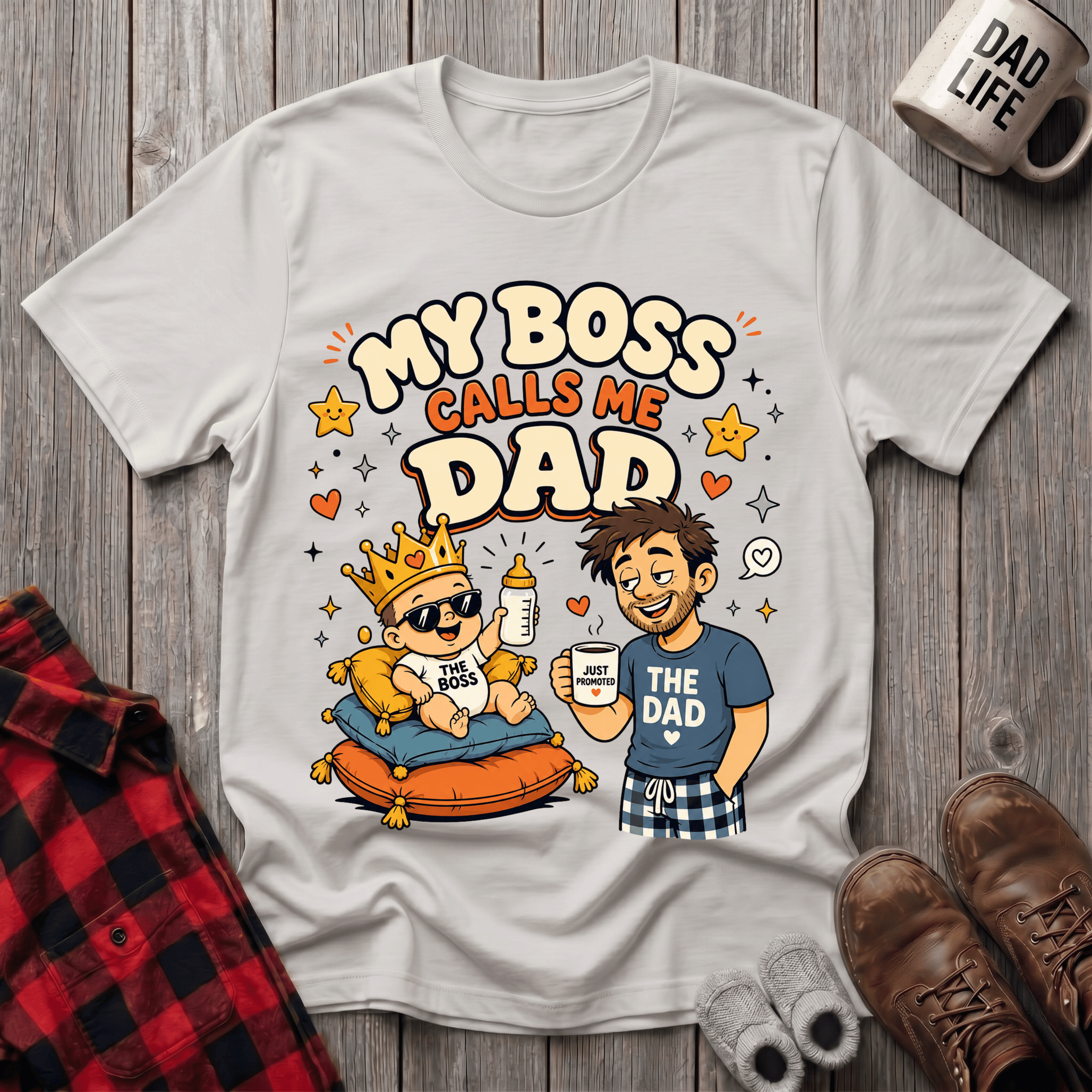 My Boss Calls Me T-Shirt