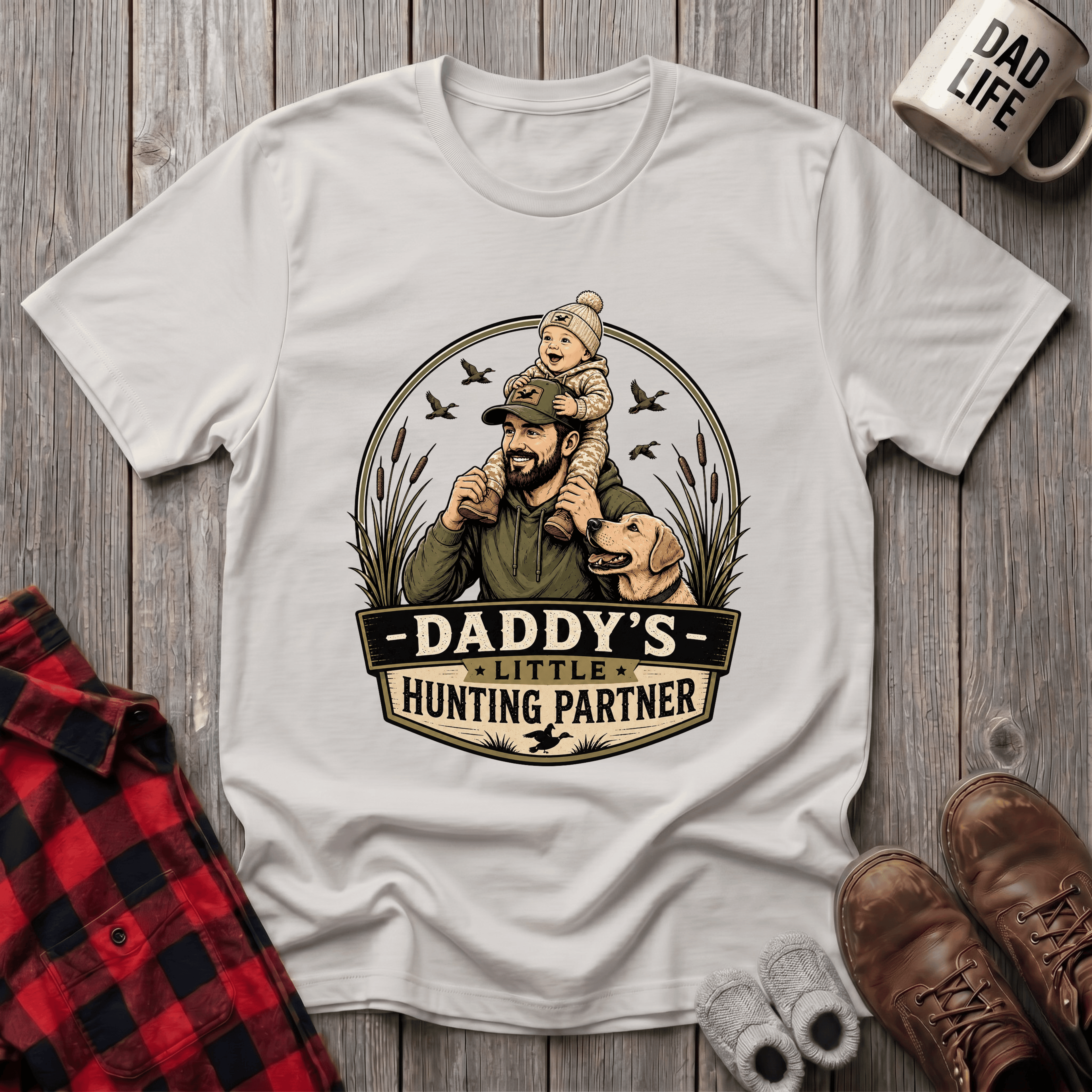 Daddy's Little Partner T-Shirt