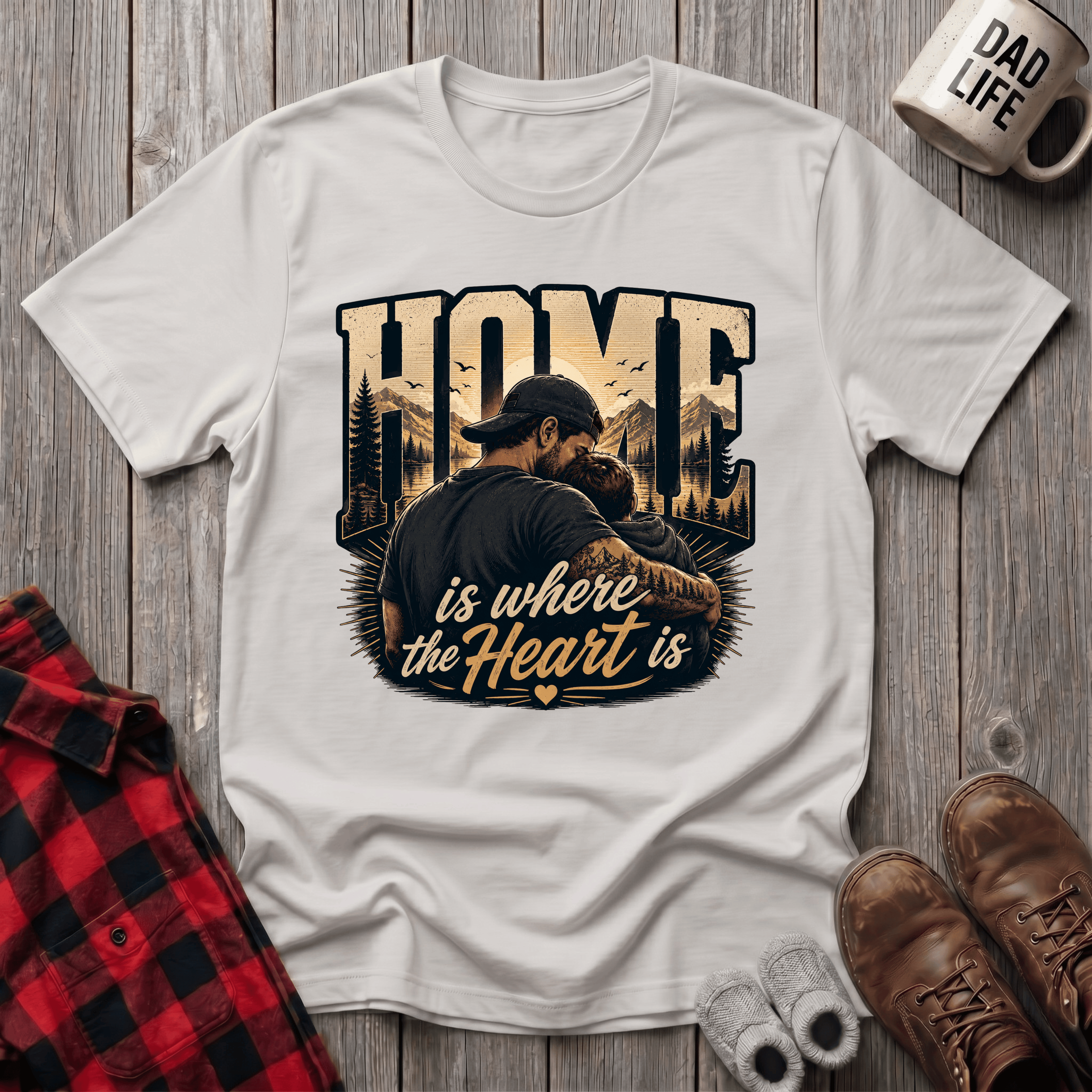 Home Is Where The Heart Is T-Shirt