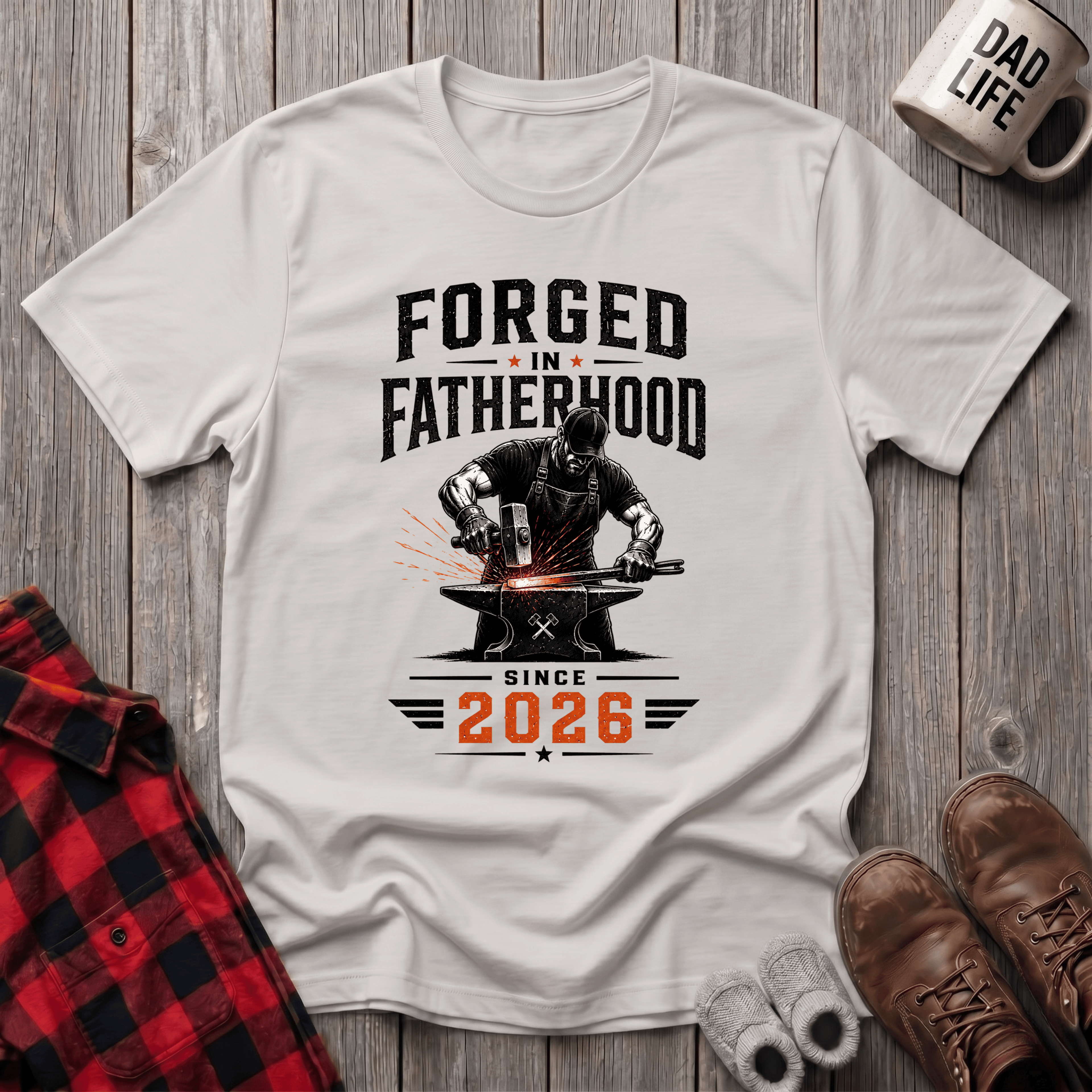 Forged In Fatherhood T-Shirt