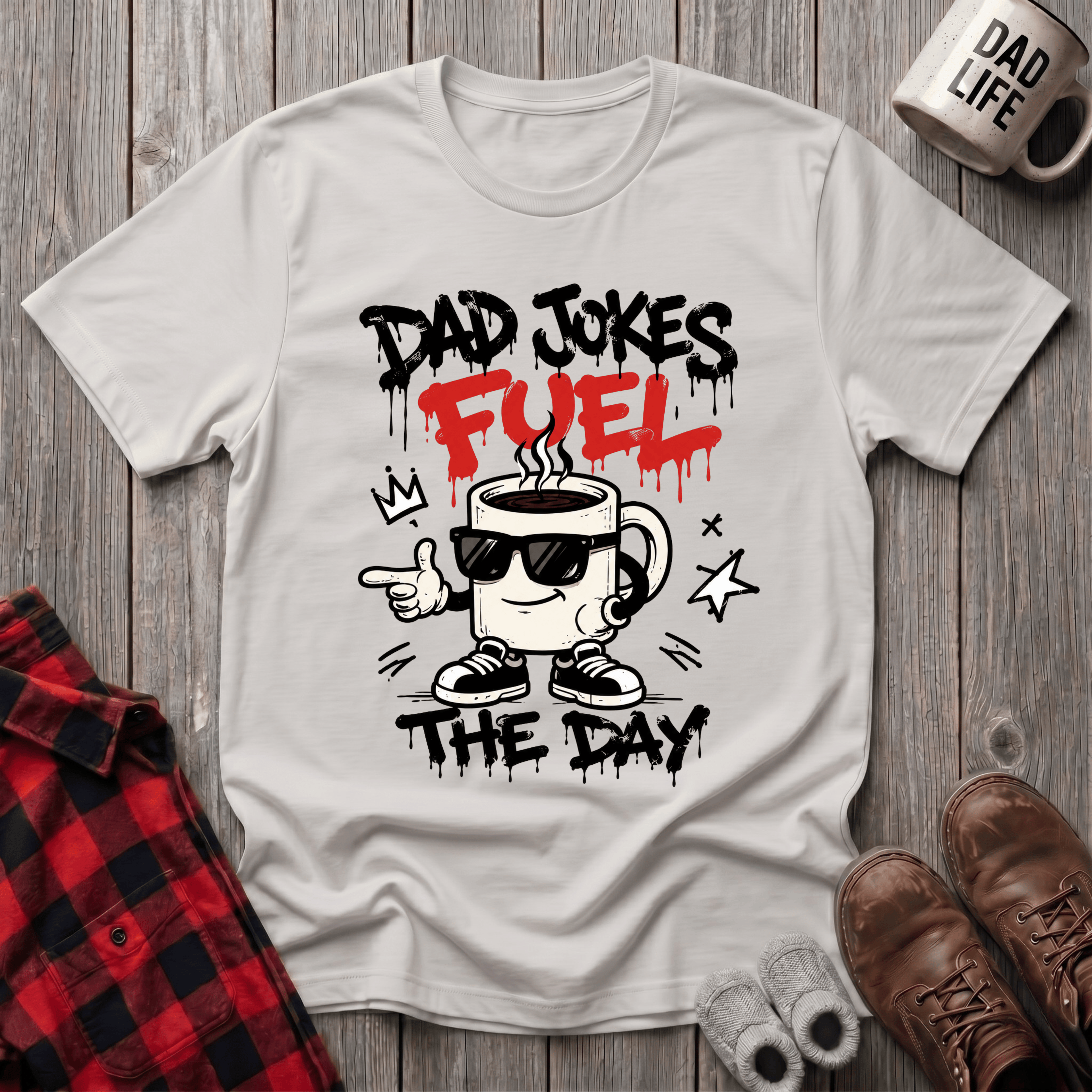 Dad Jokes Fuel T-Shirt