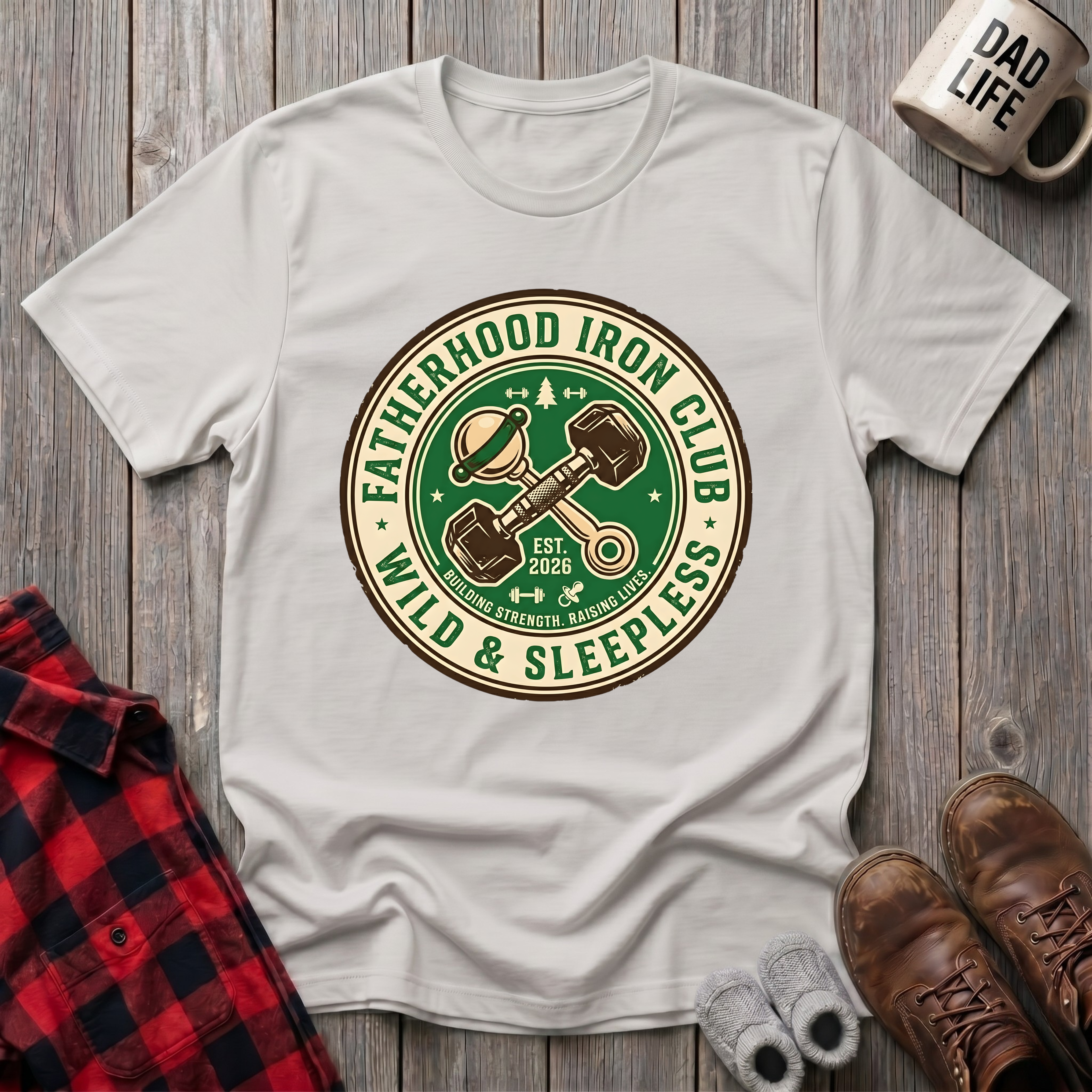 Fatherhood Iron Club T-Shirt