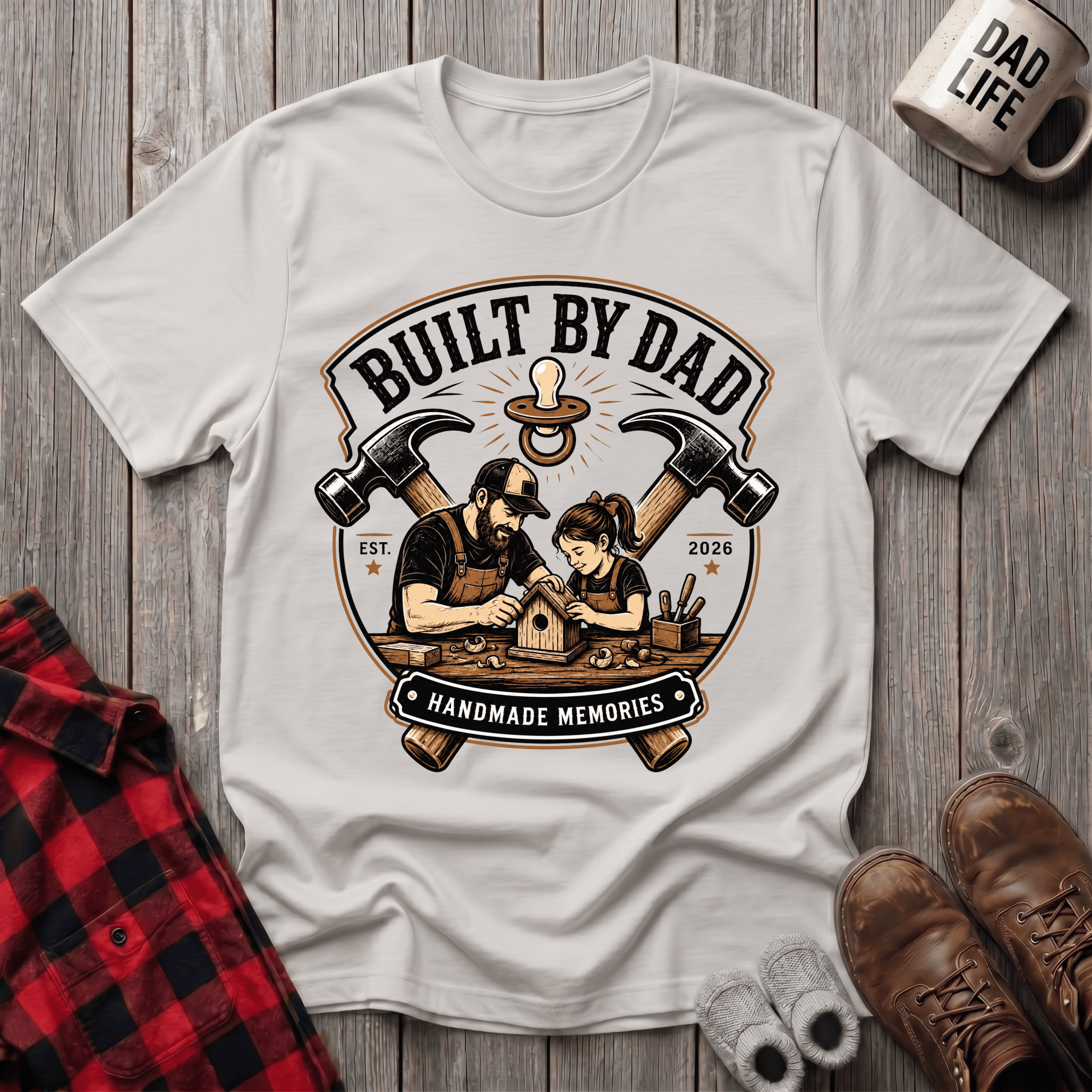 Built By Dad T-Shirt