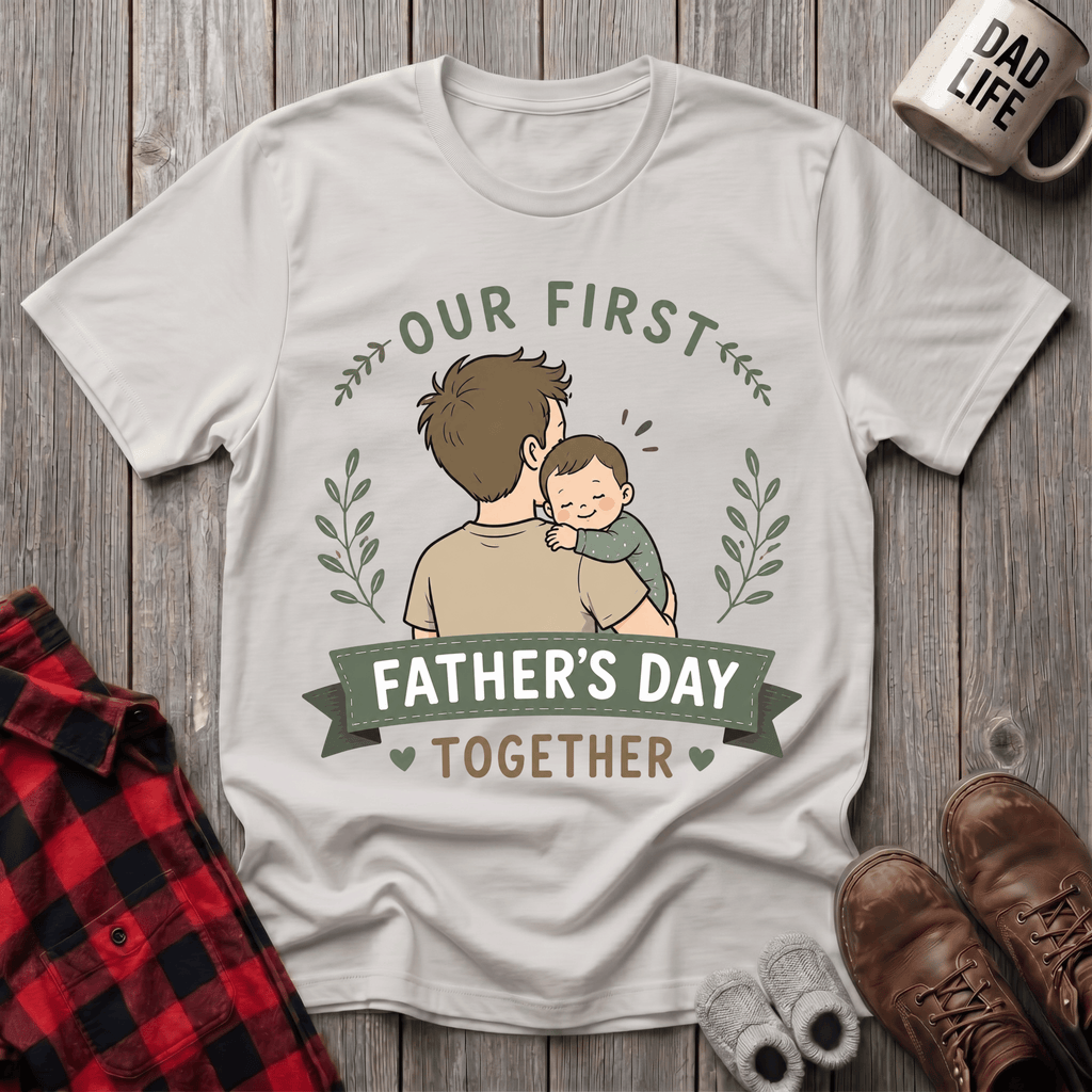 Our First Fathers Day 2 T-Shirt