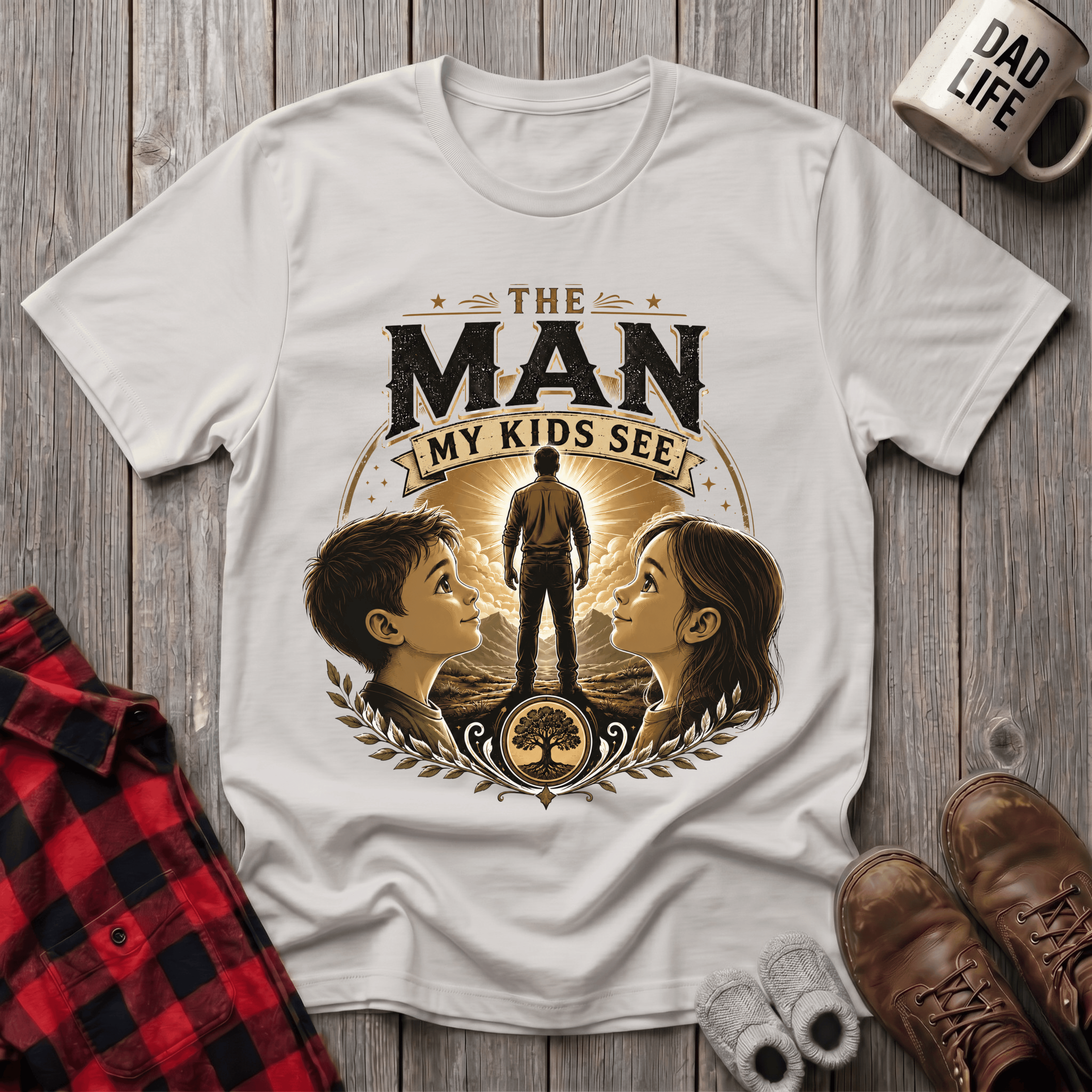 The Man My Kids See T-Shirt