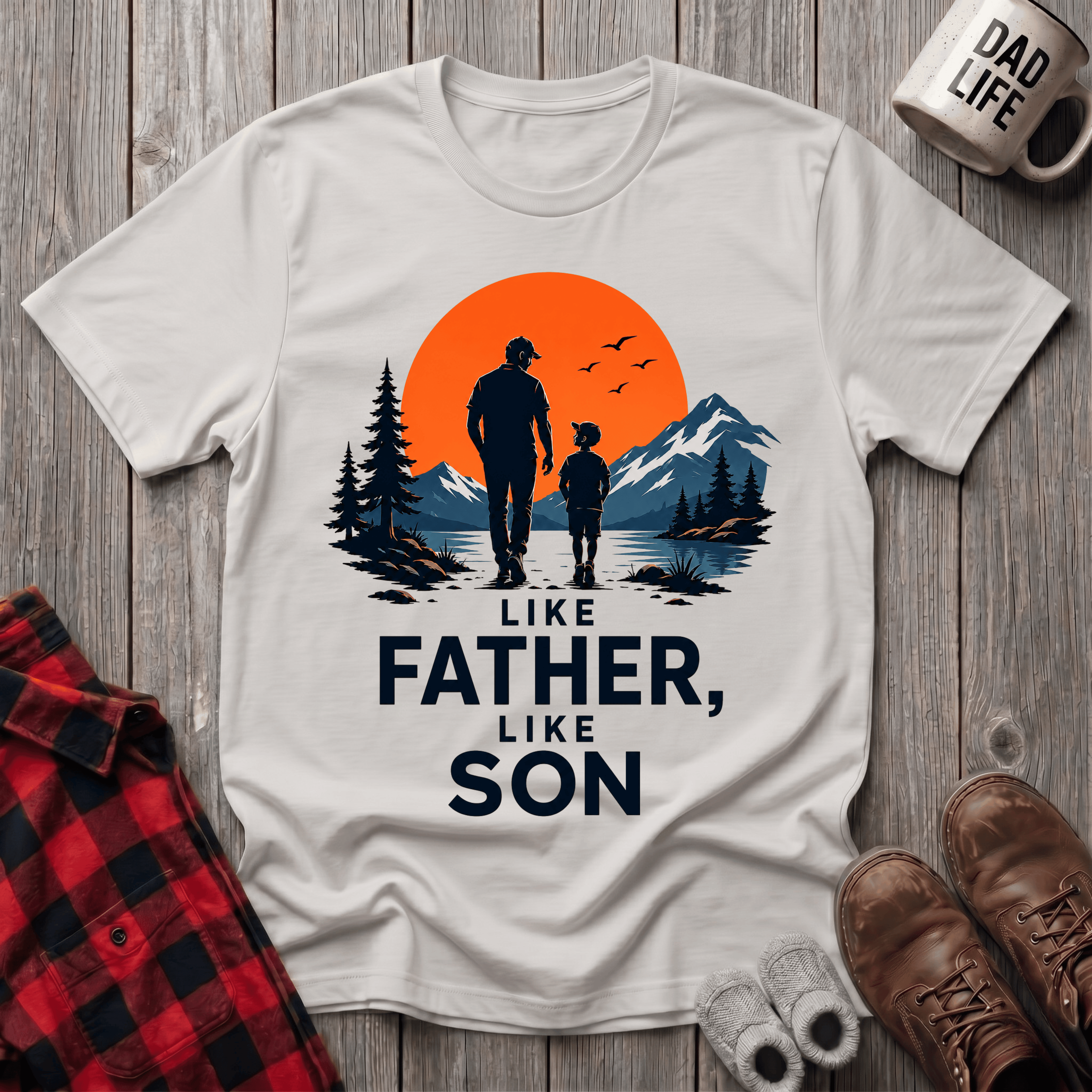 Like Father & Son T-Shirt