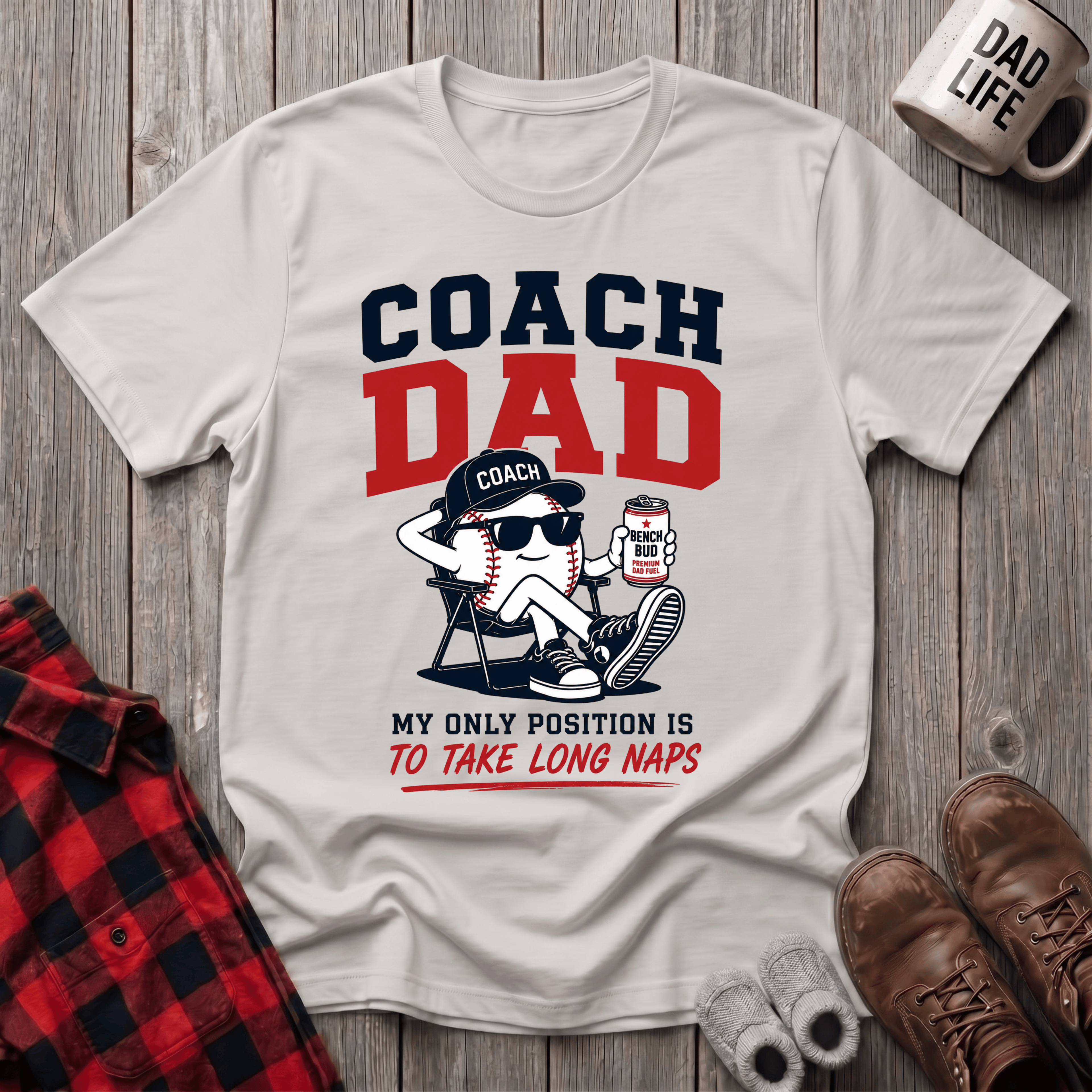 Coach Dad T-Shirt