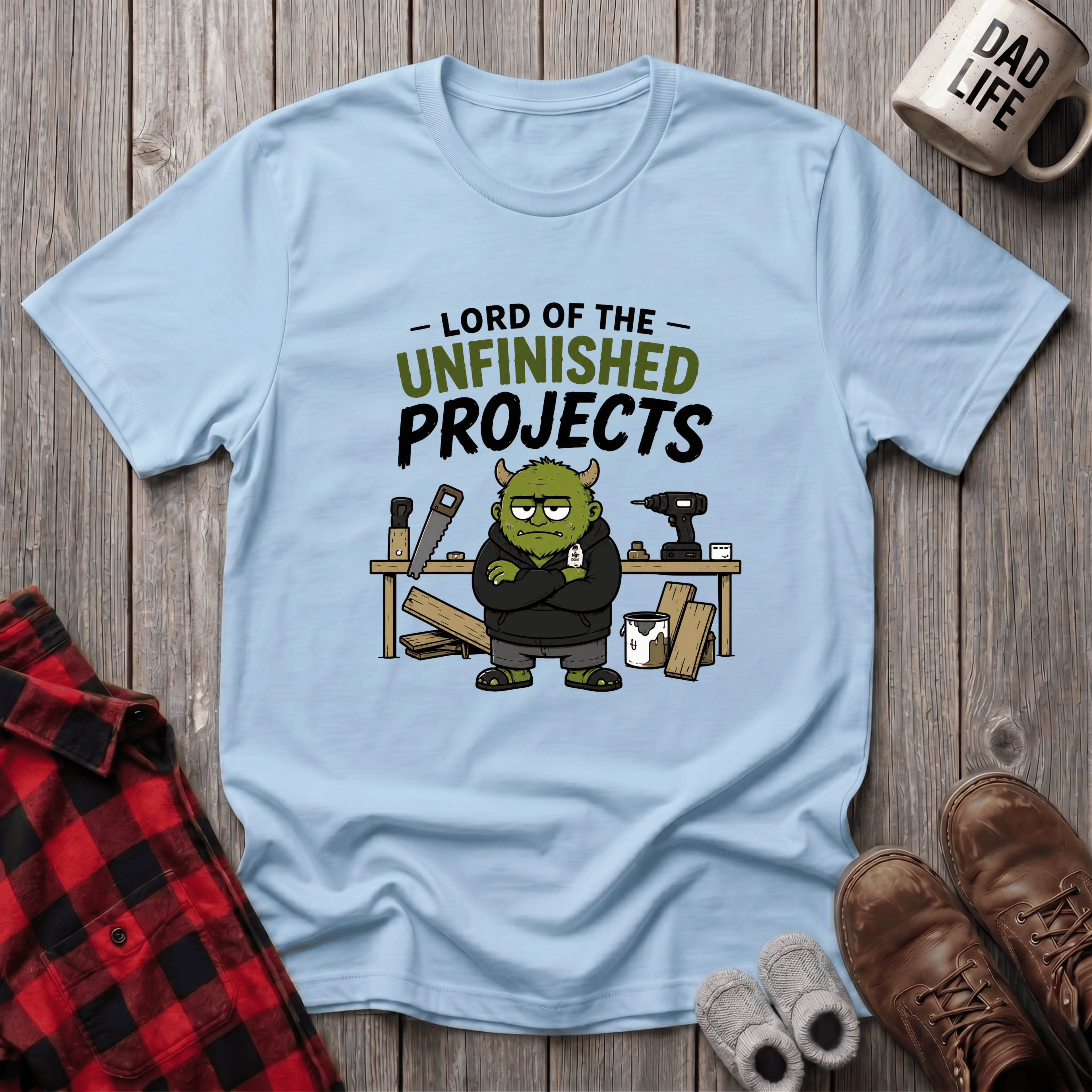 Lord Of The Unfinished Projects T-Shirt
