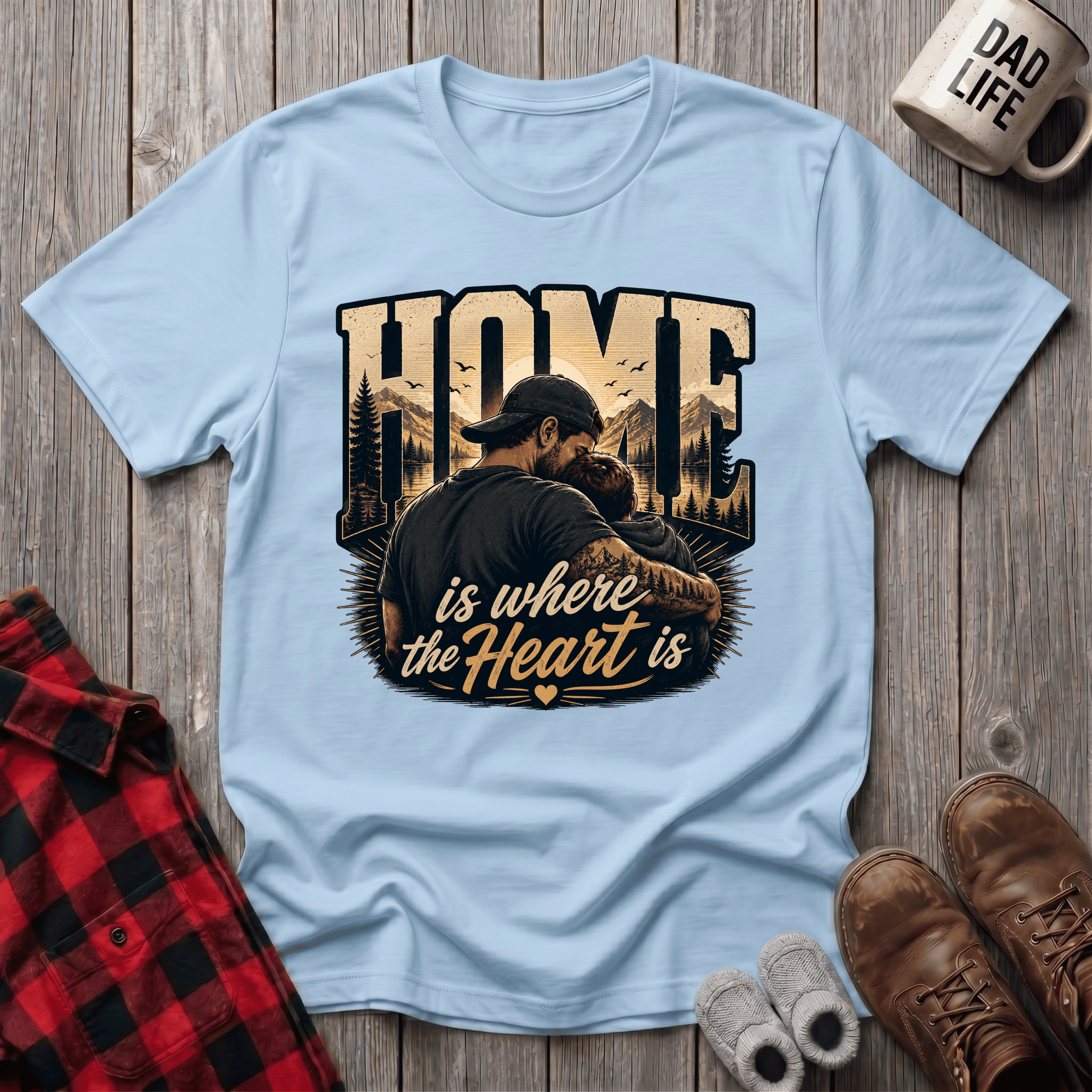 Home Is Where The Heart Is T-Shirt
