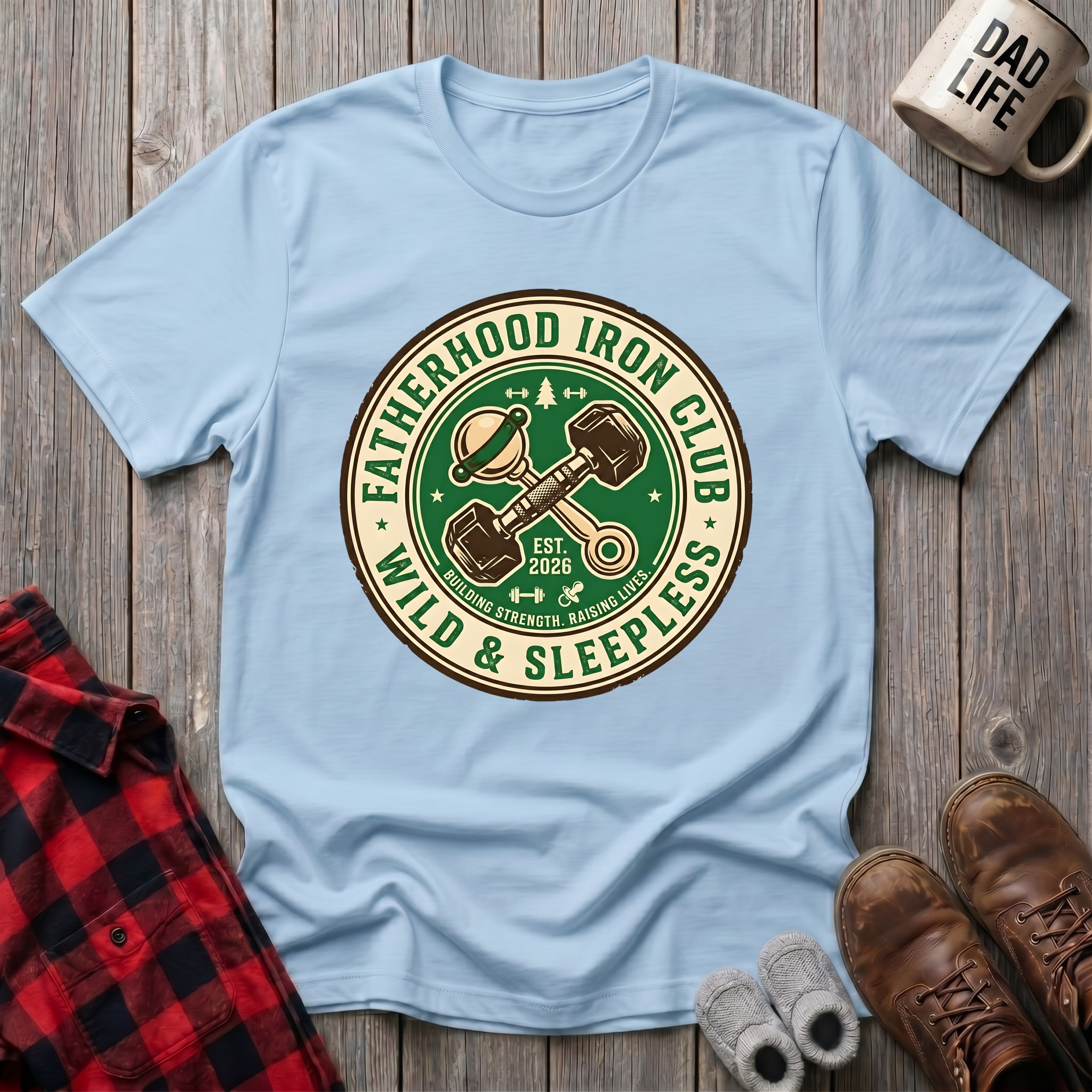 Fatherhood Iron Club T-Shirt