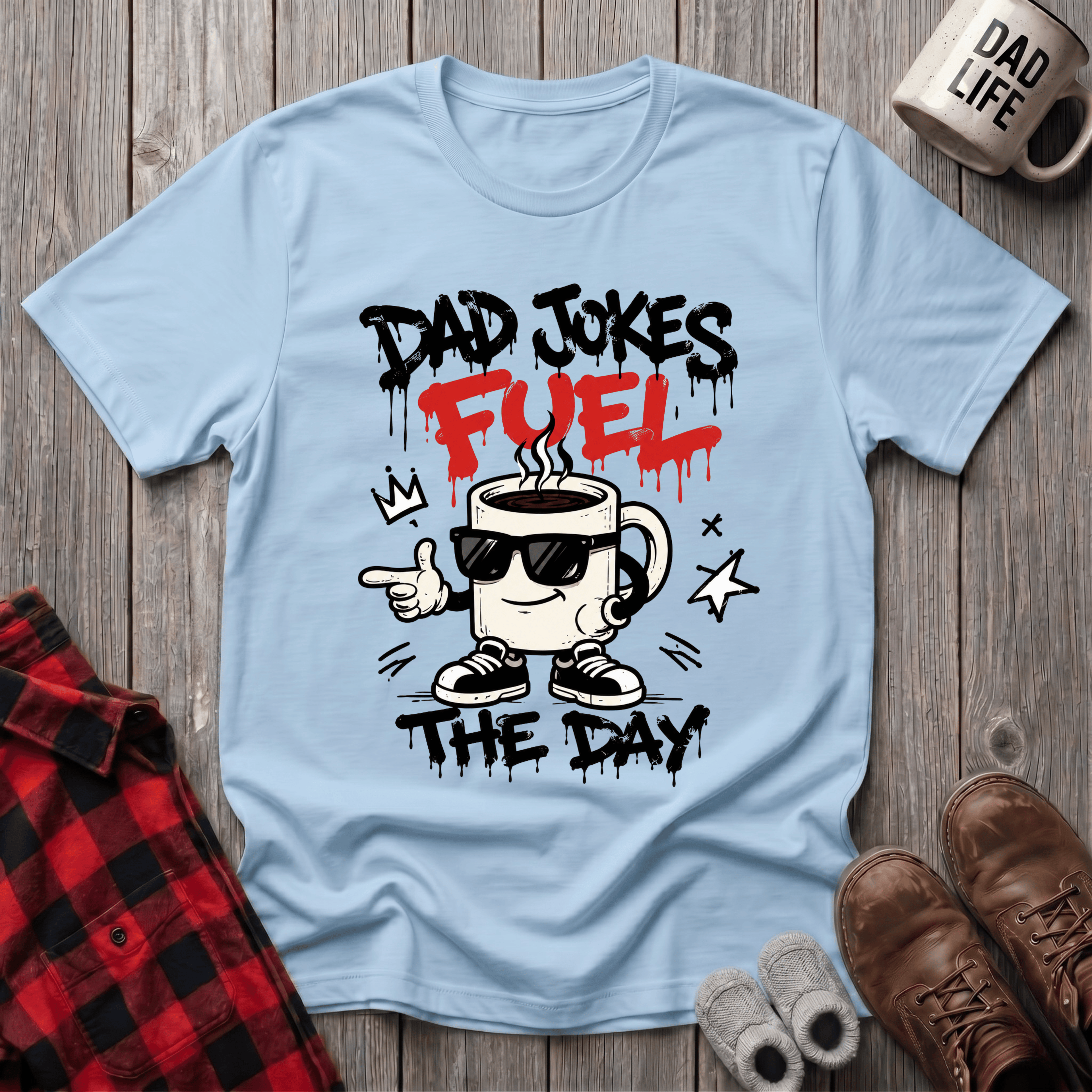 Dad Jokes Fuel T-Shirt