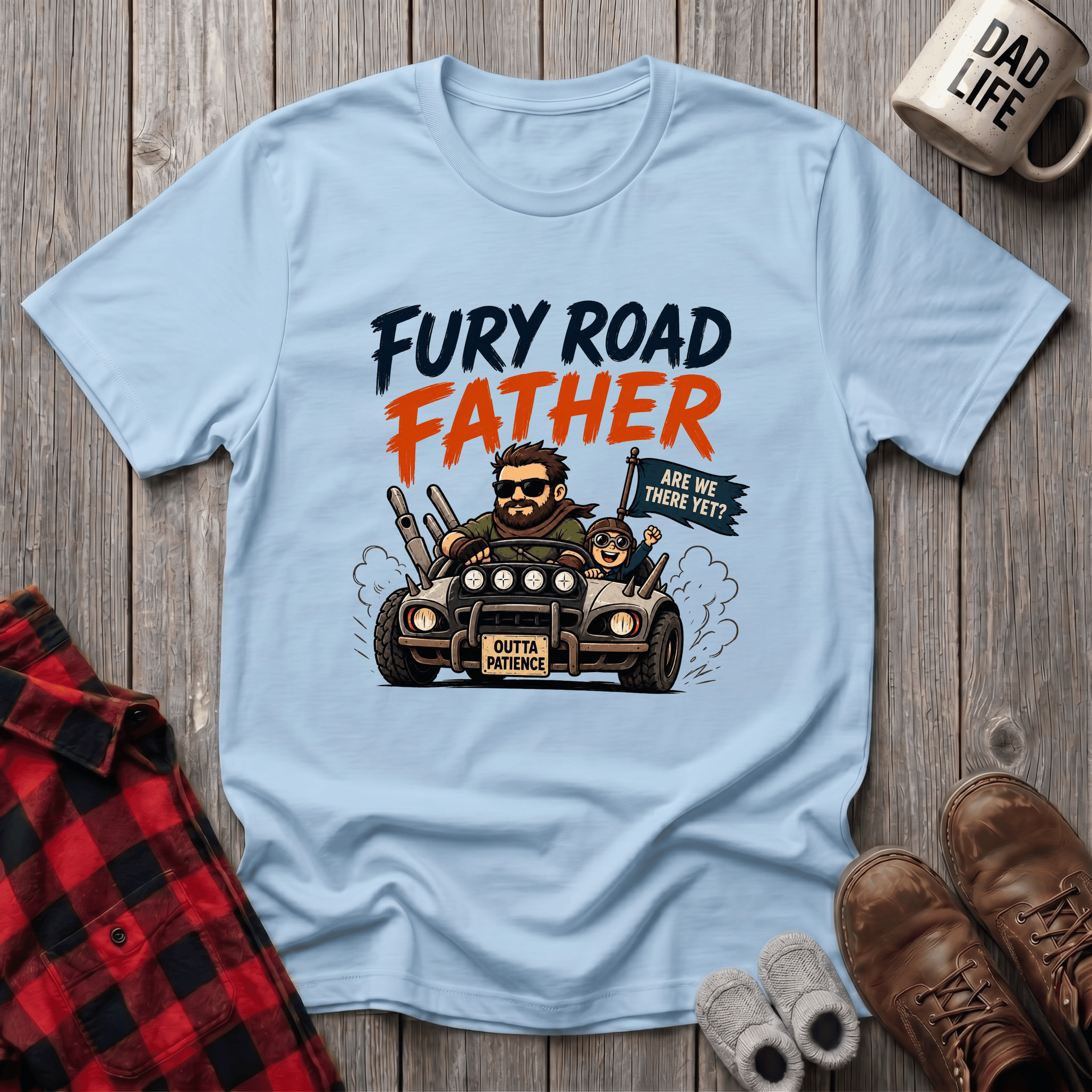 Fury Road Father T-Shirt